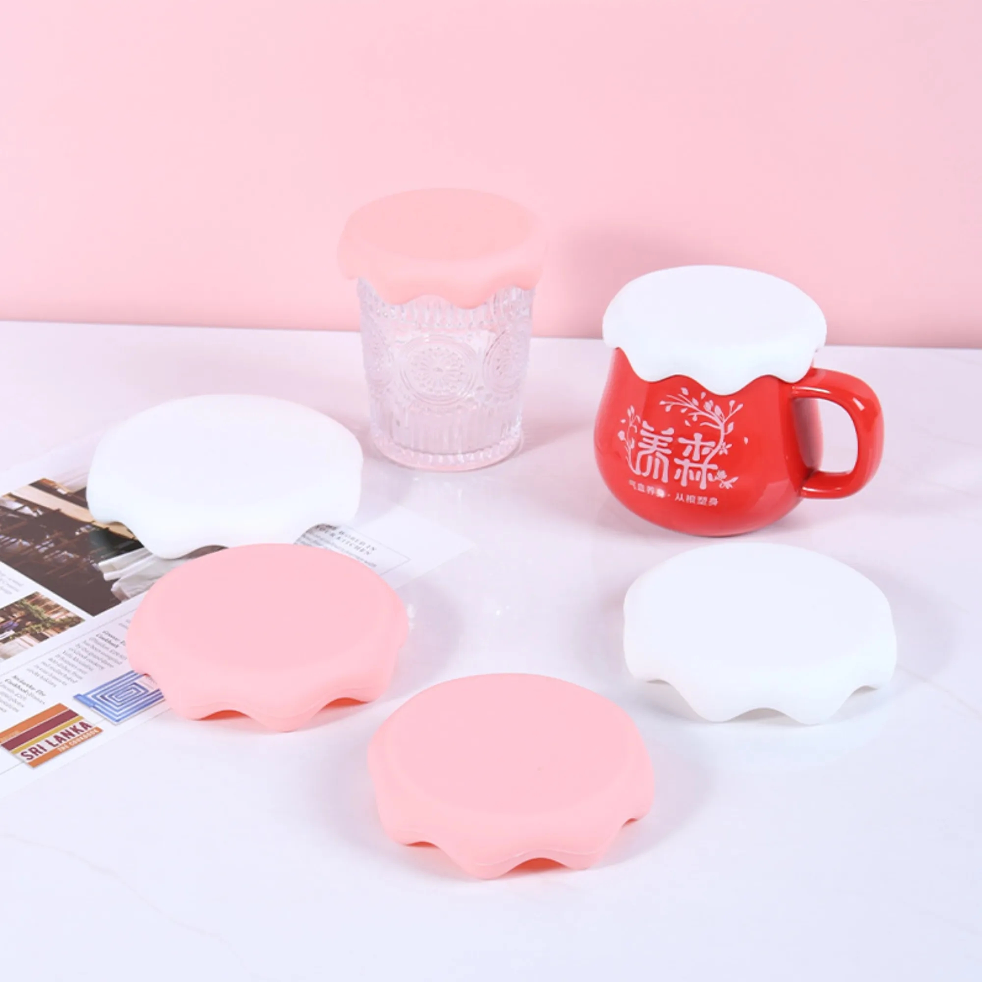 Dust Proof Silicone Mug Cover Cup Lid 3
