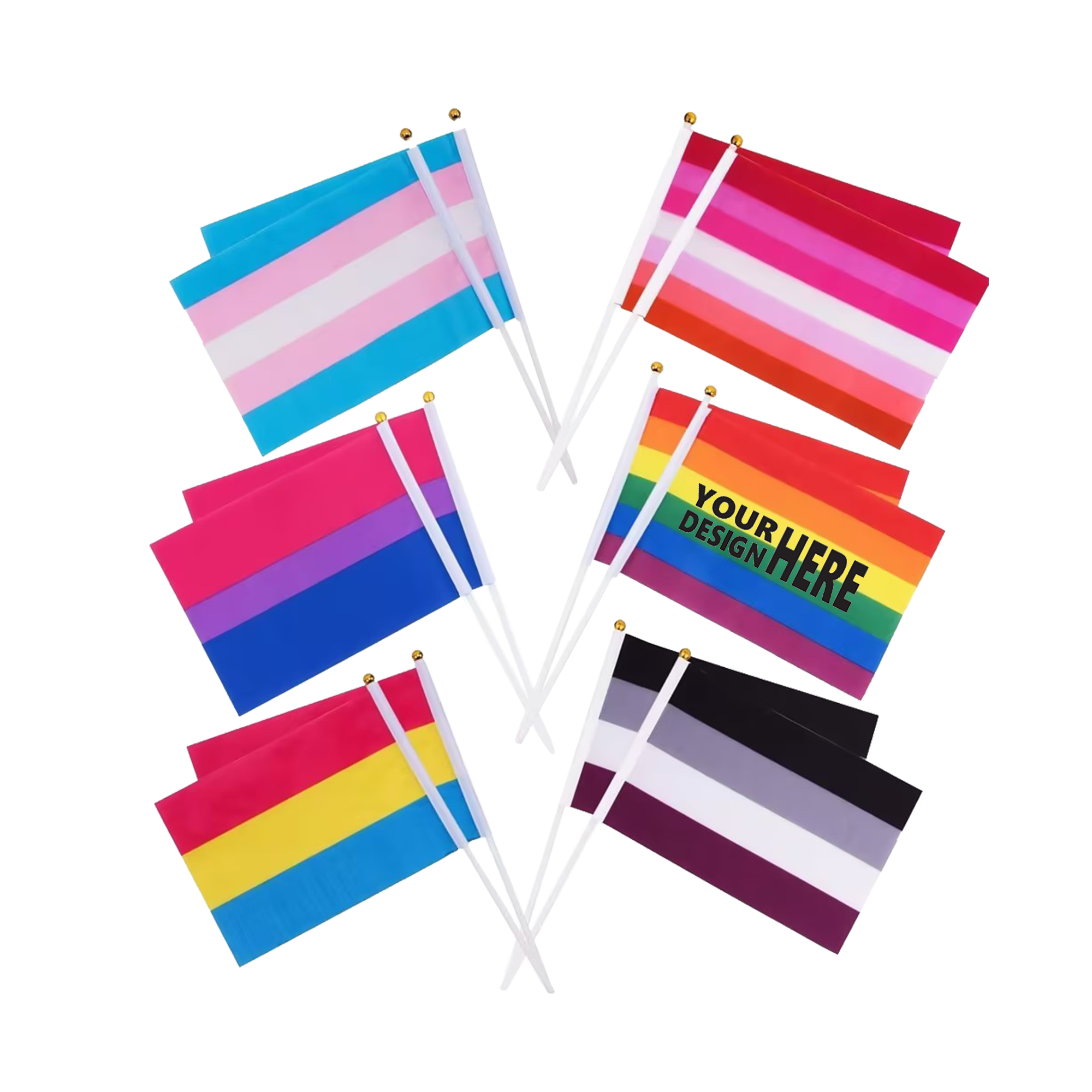 Customized Hand-Waving Flag 1
