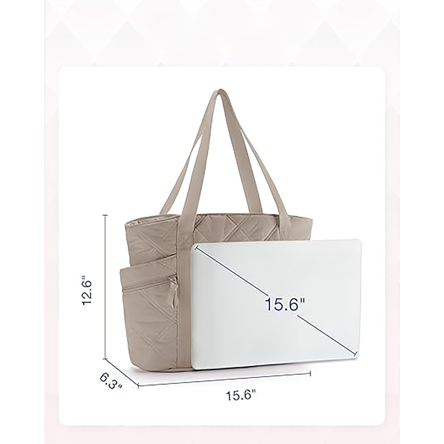 Tote Zipper Bag for Women 11
