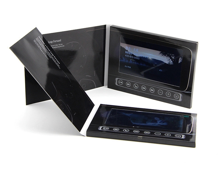 A5 Advertising Video Brochures with Full Color Imprint 4