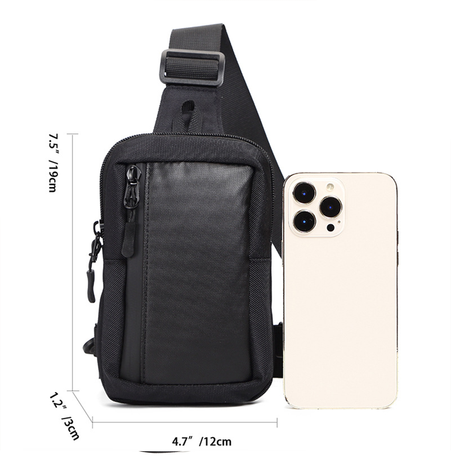Adjustable strap chest bag 2