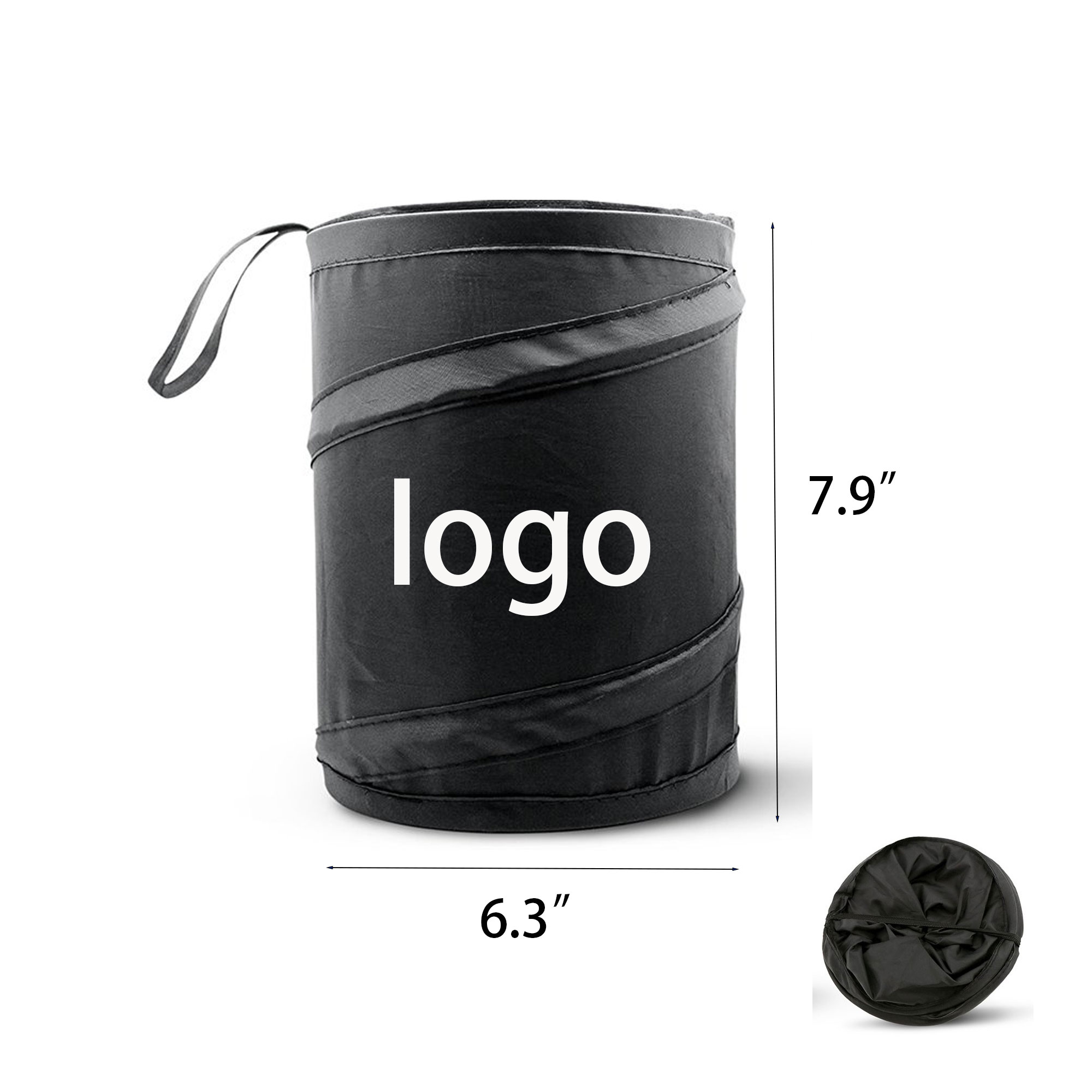 Foldable Car Rubbish Bin 2