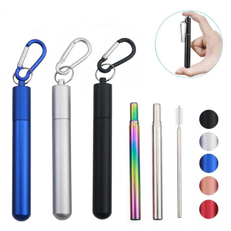 Stainless Steel Telescopic Straw 1