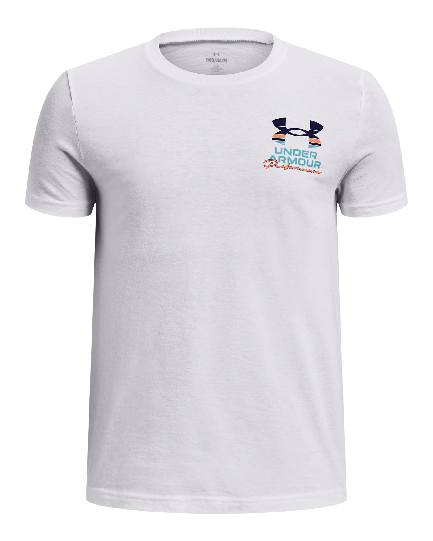 UA Performance Logo Boys' Short Sleeve 2