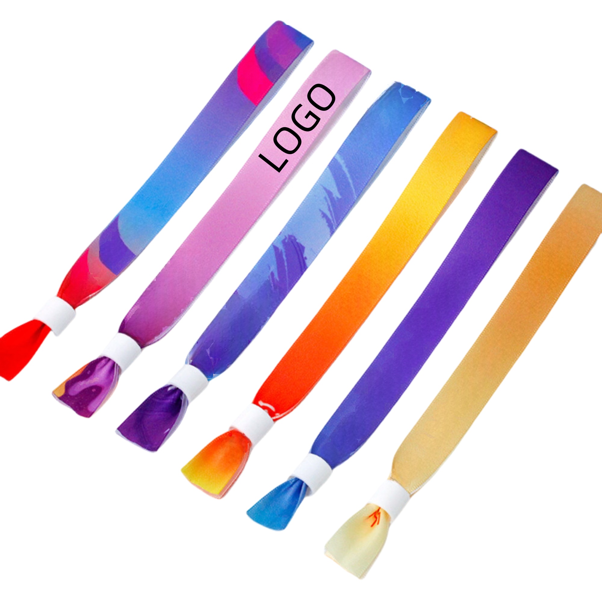 Fashion Colorful Polyester Activity wristband 2