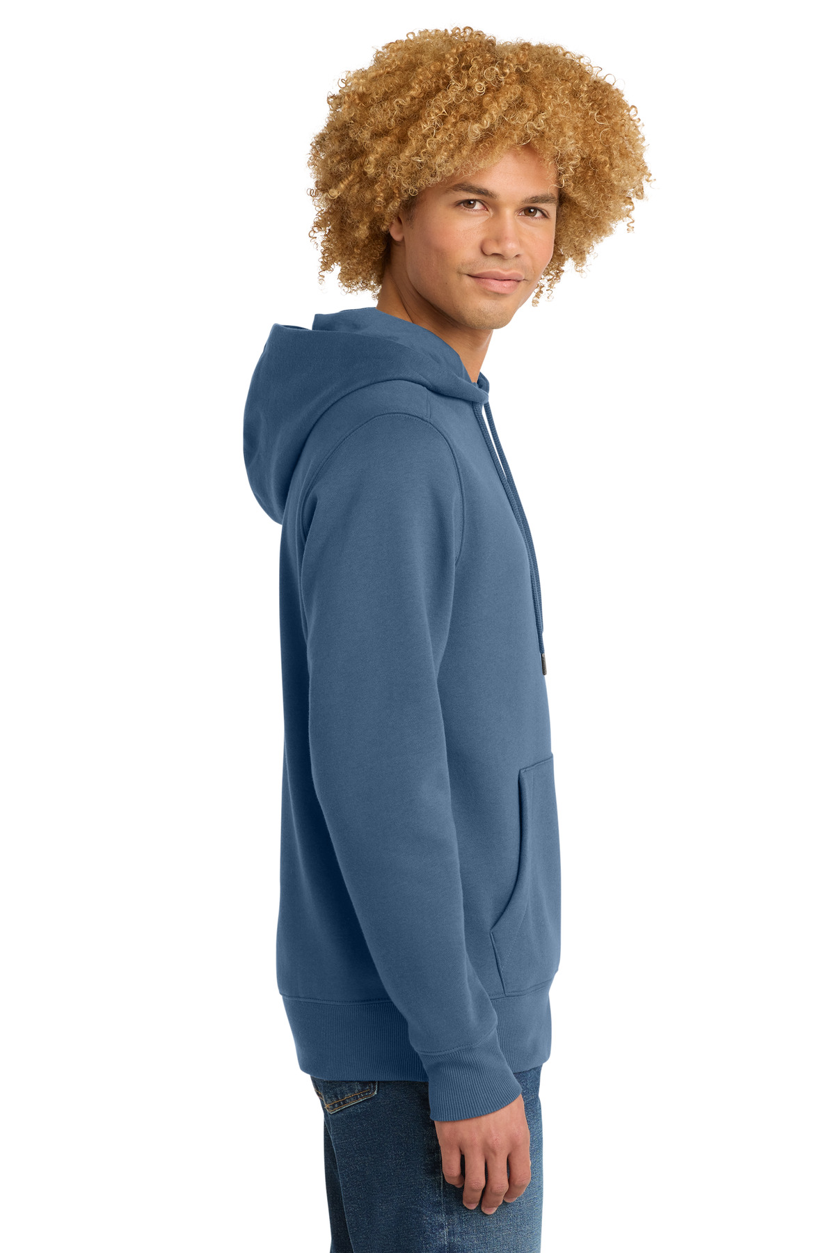 District Perfect Weight Fleece Hoodie DT1101 4