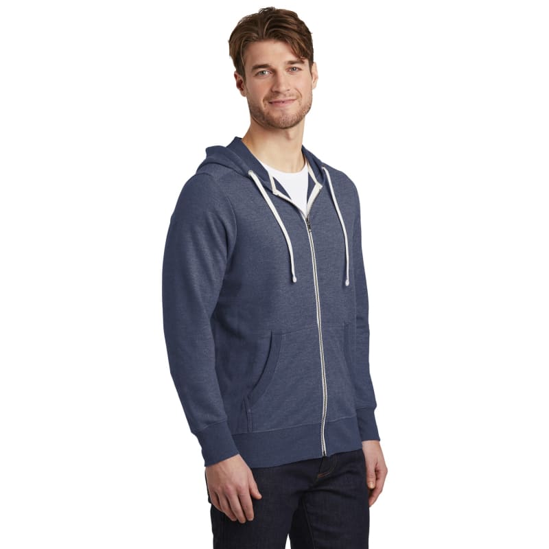 District Perfect Tri French Terry Full-Zip Hoodie. 2