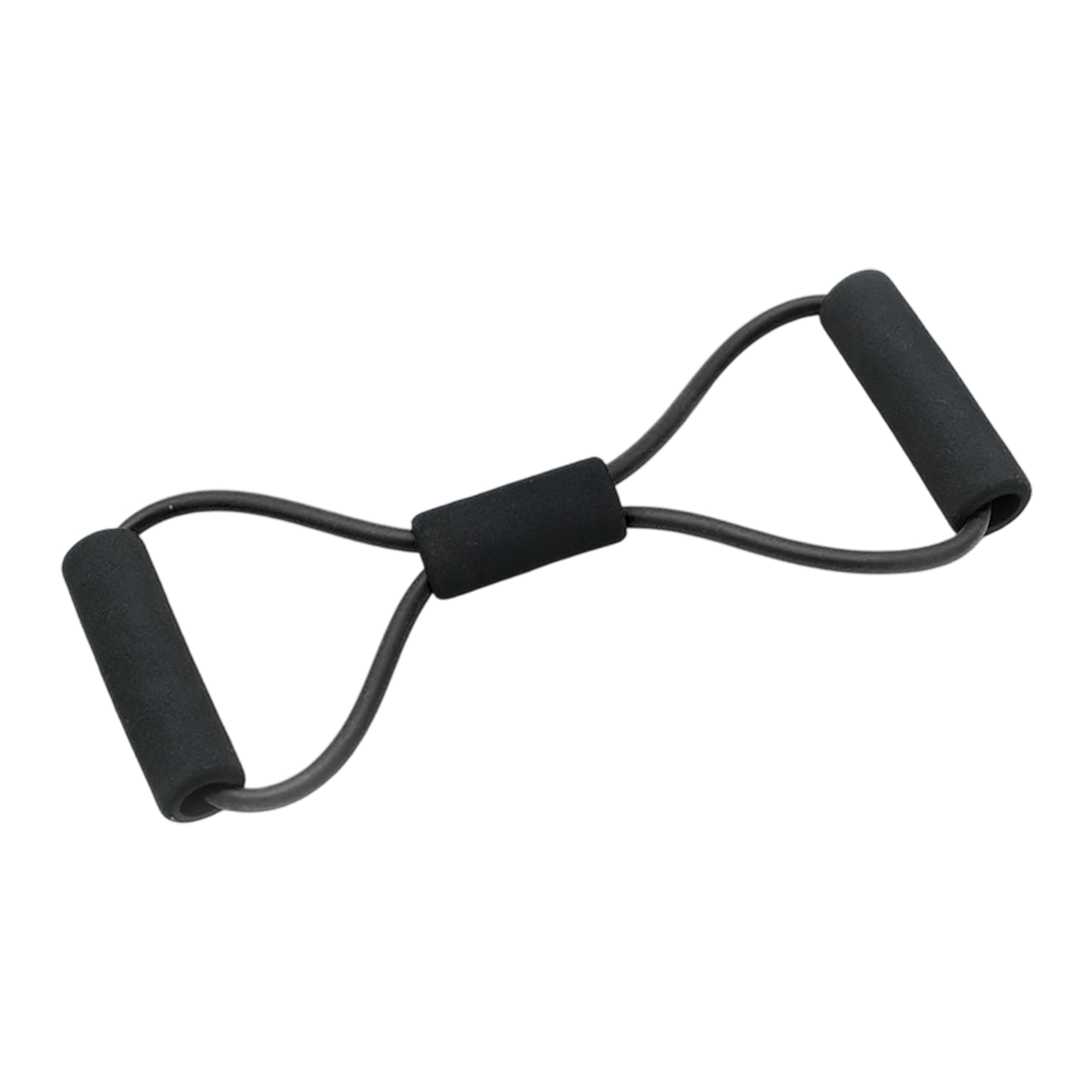 TPE Resistance Band With Foam Handle For Yoga And Strength Training 8