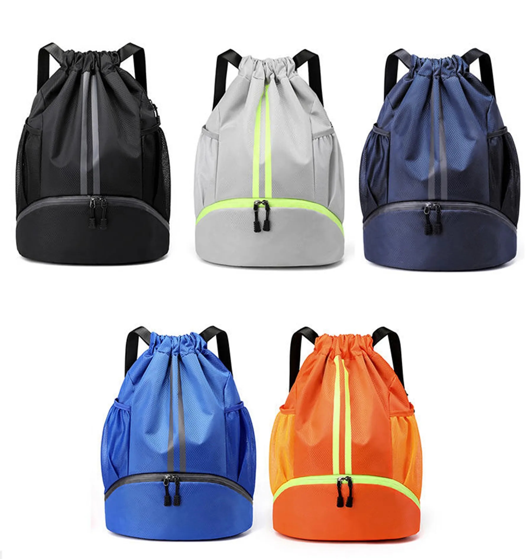 Waterproof Dry Wet Separate Drawstring Backpack 12