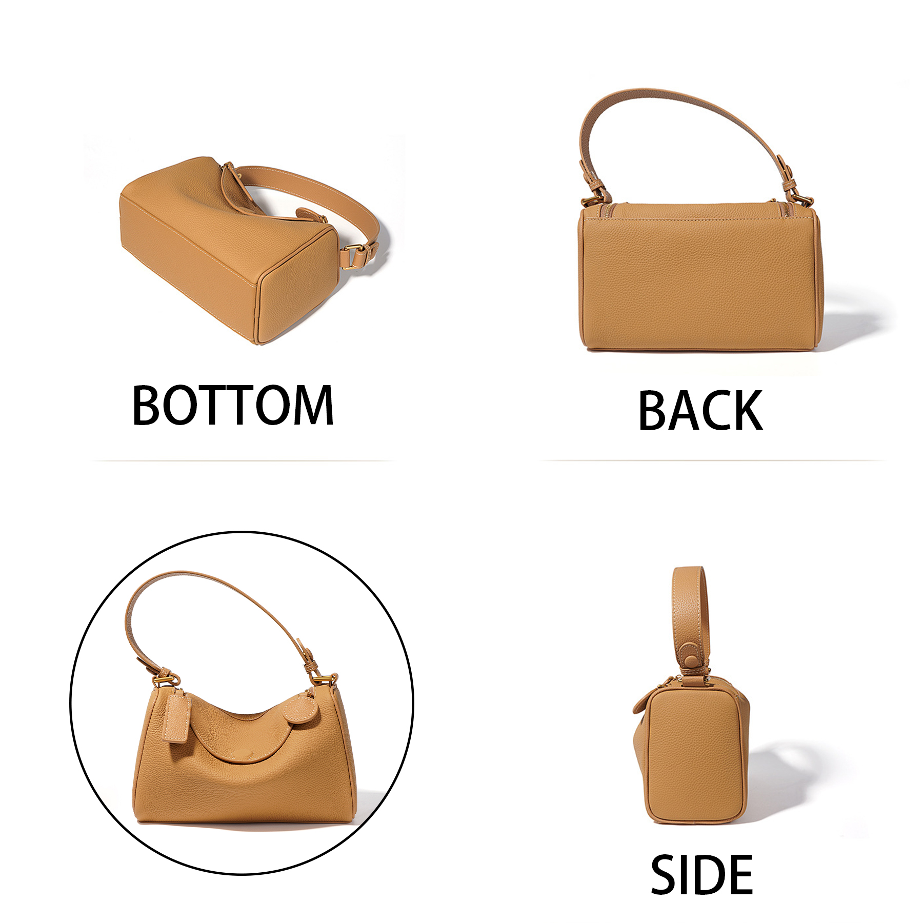Genuine Leather Simple premium crossbody bag for women 7