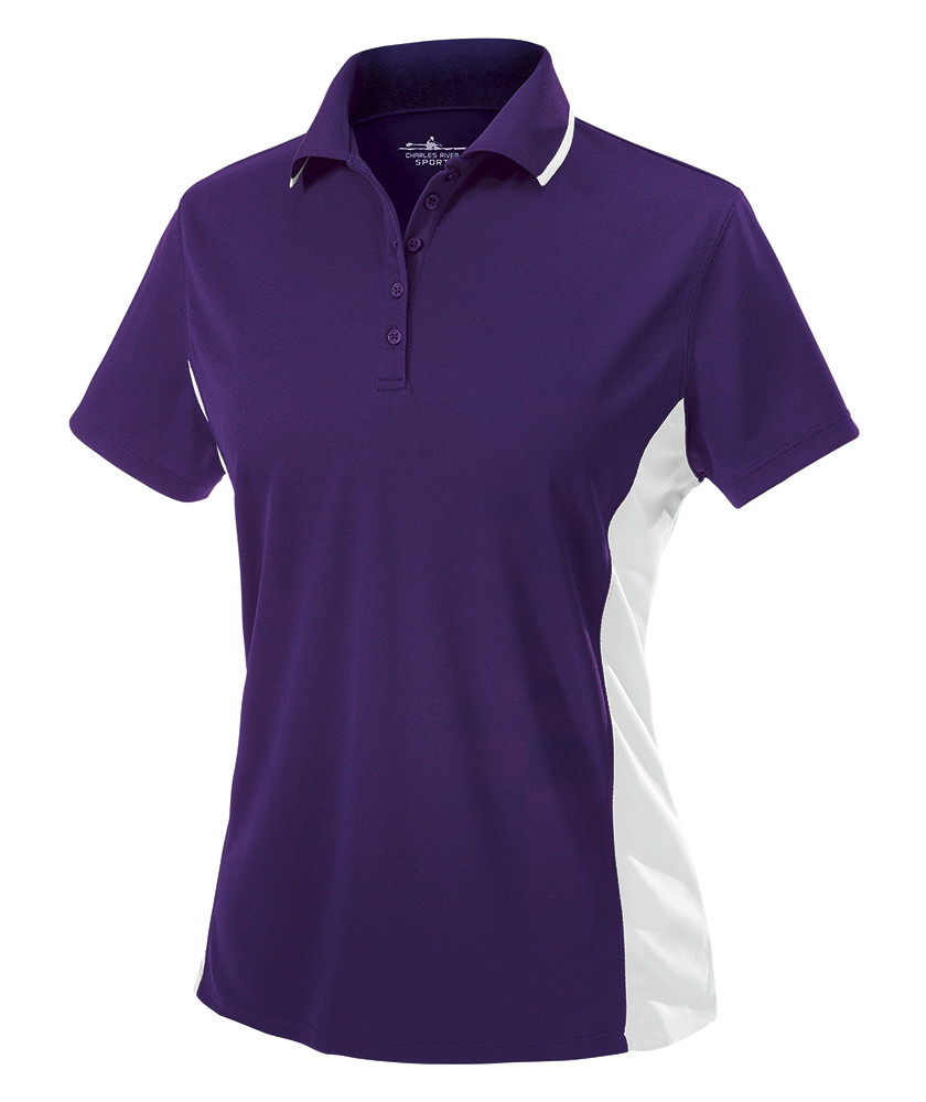 Women's Color Blocked Wicking Polo 24