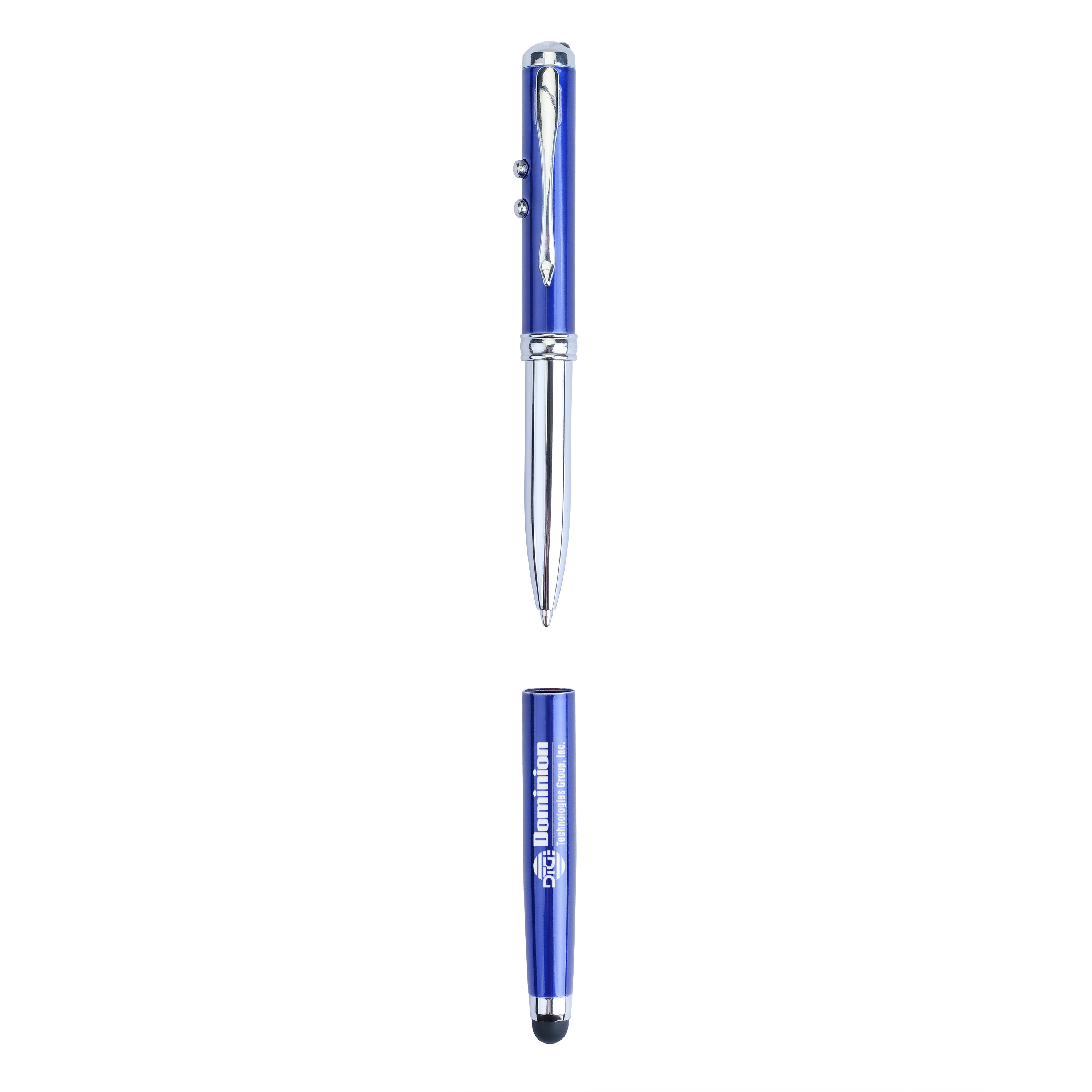 Picard 4-in-1 LED Laser Pointer & Metal Ballpoint Pen w/Stylus 7