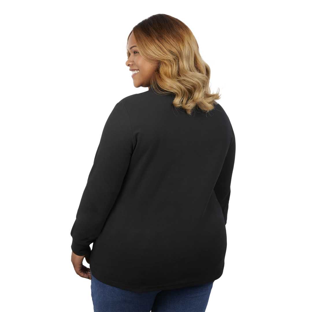 PALO Long Sleeve 100% Cotton Pique Polo - Women's 82