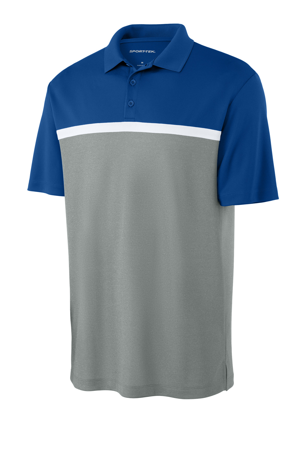 Sport-Tek UV Micropique Colorblock Polo ST741 25