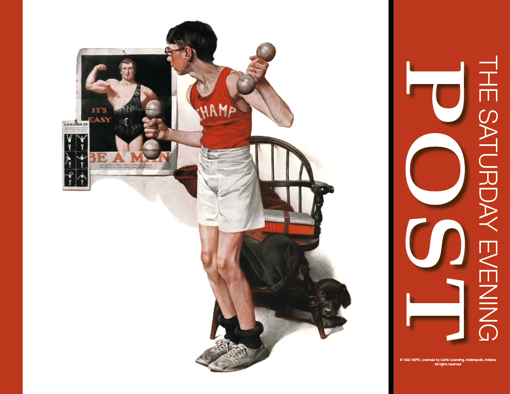 HotLine® Products Saturday Evening Post Appointment Calendar - Spiral 16