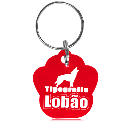Paw Shaped Collar Dog Tag 19