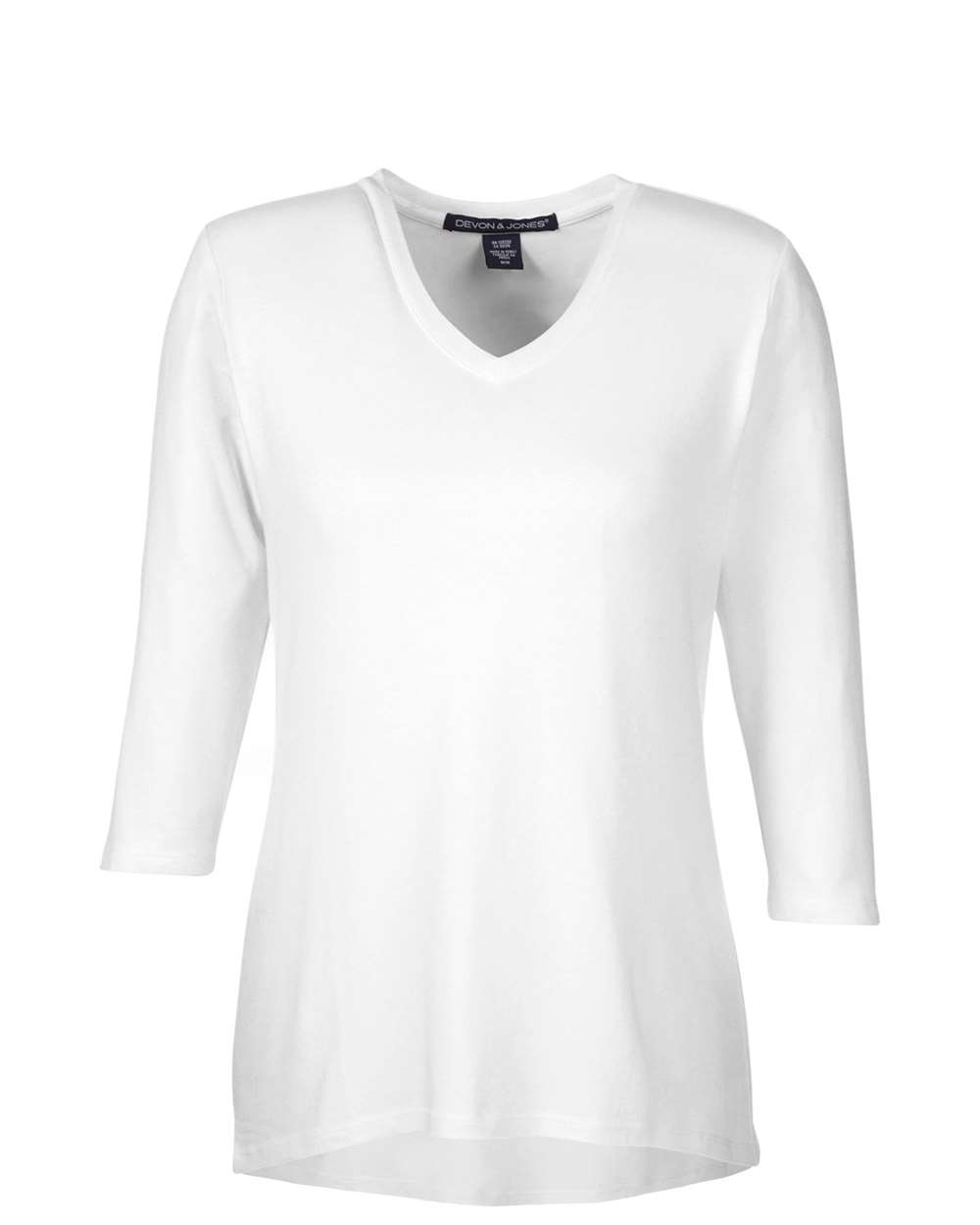 Women's Perfect Fit™ Bracelet-Length V-Neck Top - DP184W 35