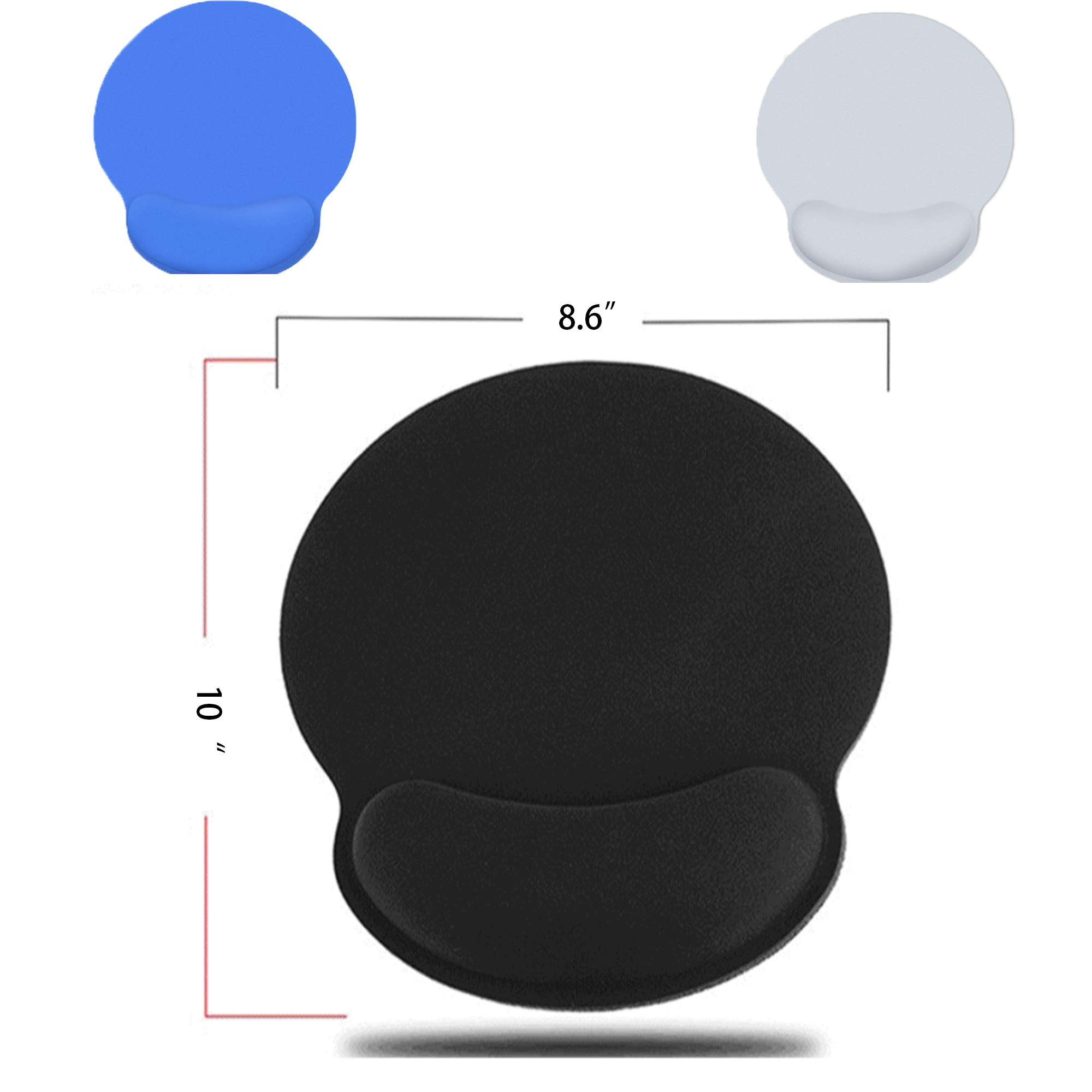 Memory Cotton Ergonomic Mouse Pad Wrist Rest 1