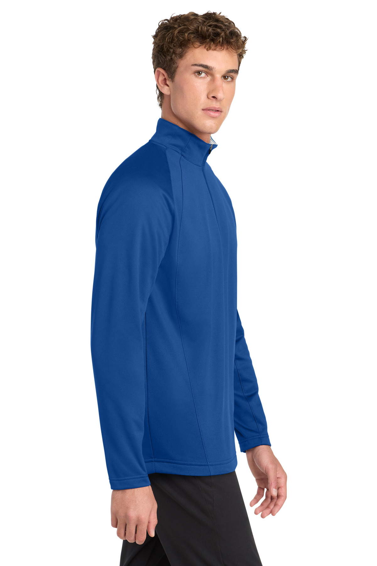 Sport-Tek® Sport-Wick® Fleece 1/4-Zip Pullover, custom hoodie or sweatshirt with logo imprint 7