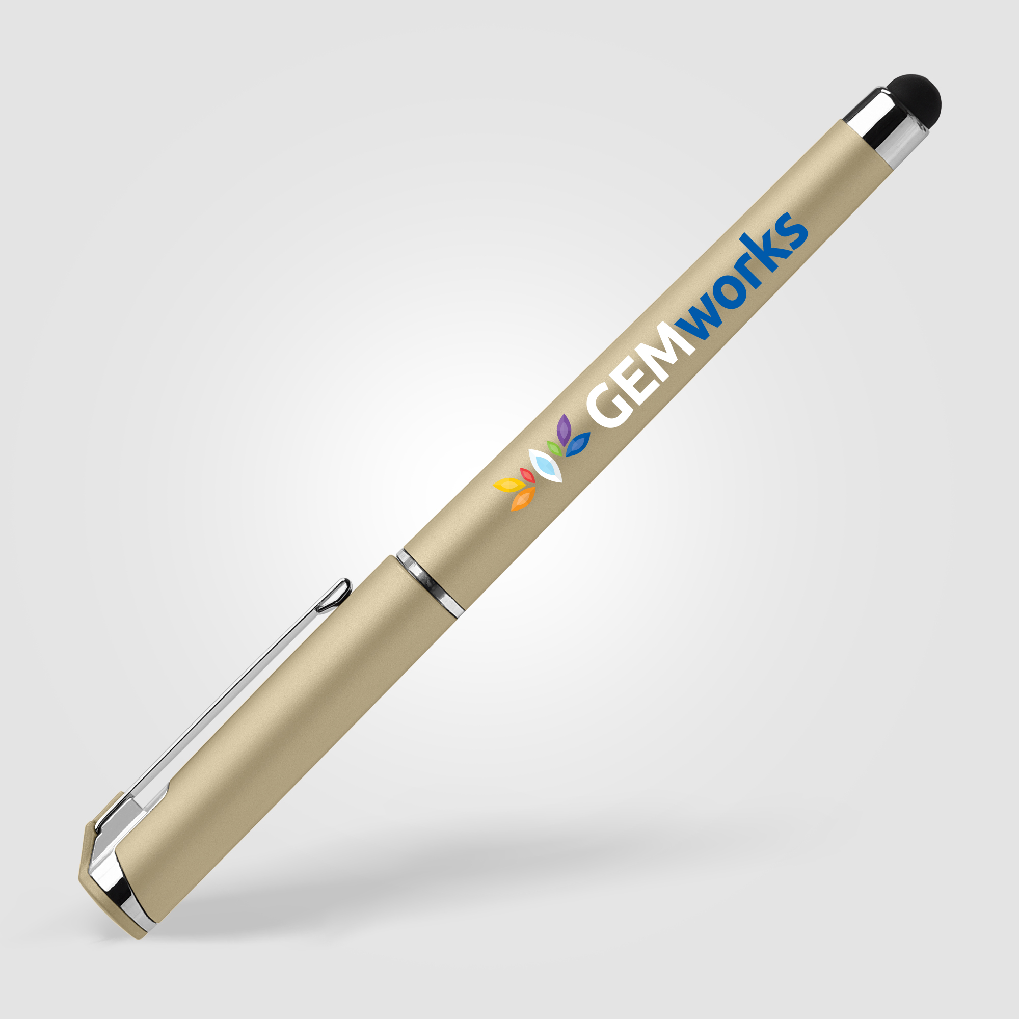 Islander Softy Metallic Gel Pen w/ Stylus 23