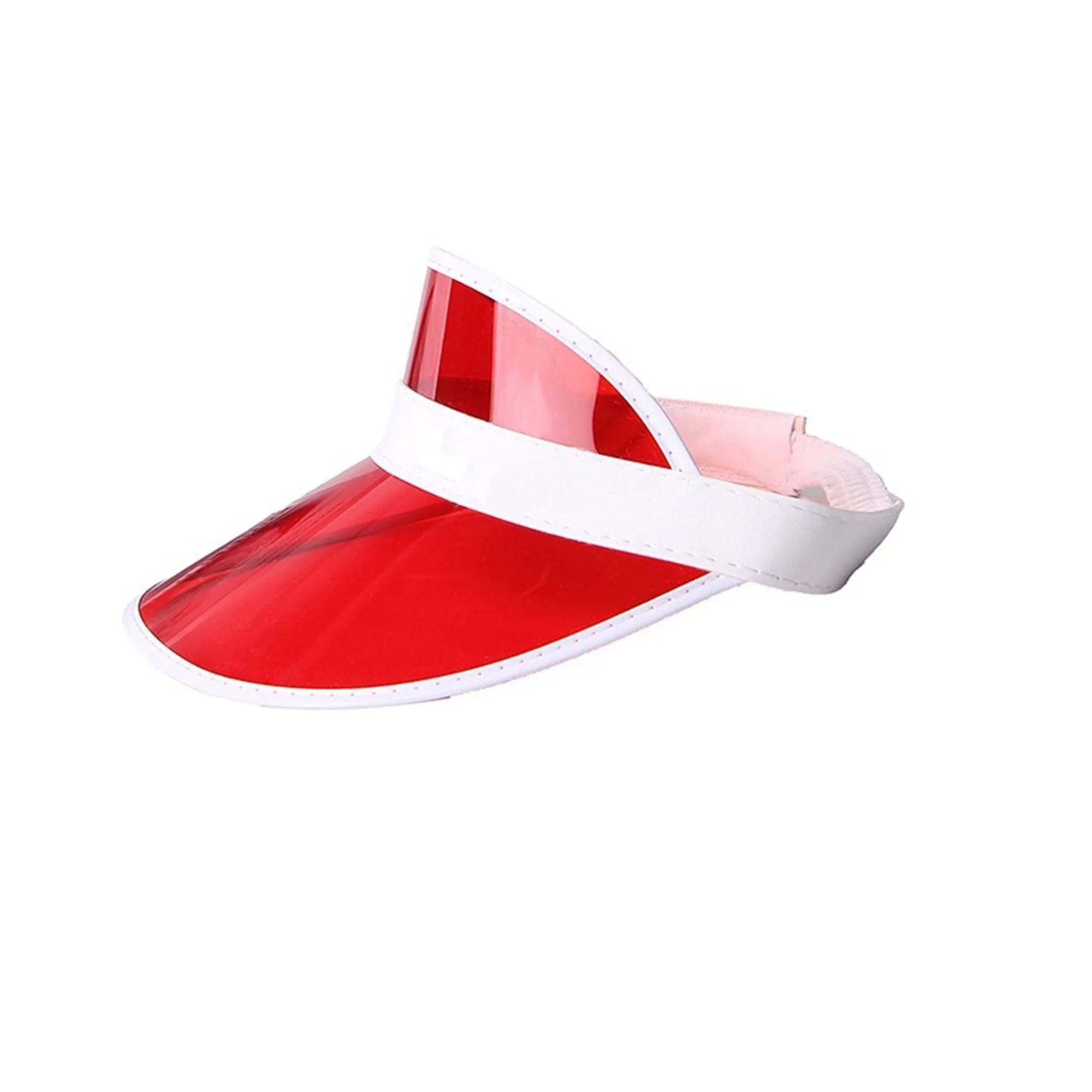 Unisex PVC Sun Visor Cap 4