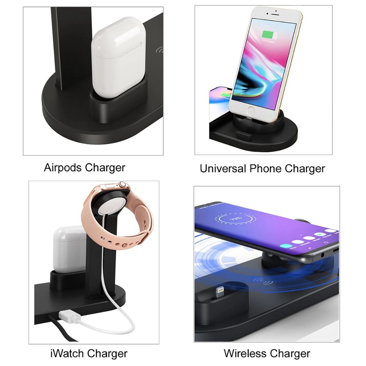 3 In 1 Wireless Charger 10W 6