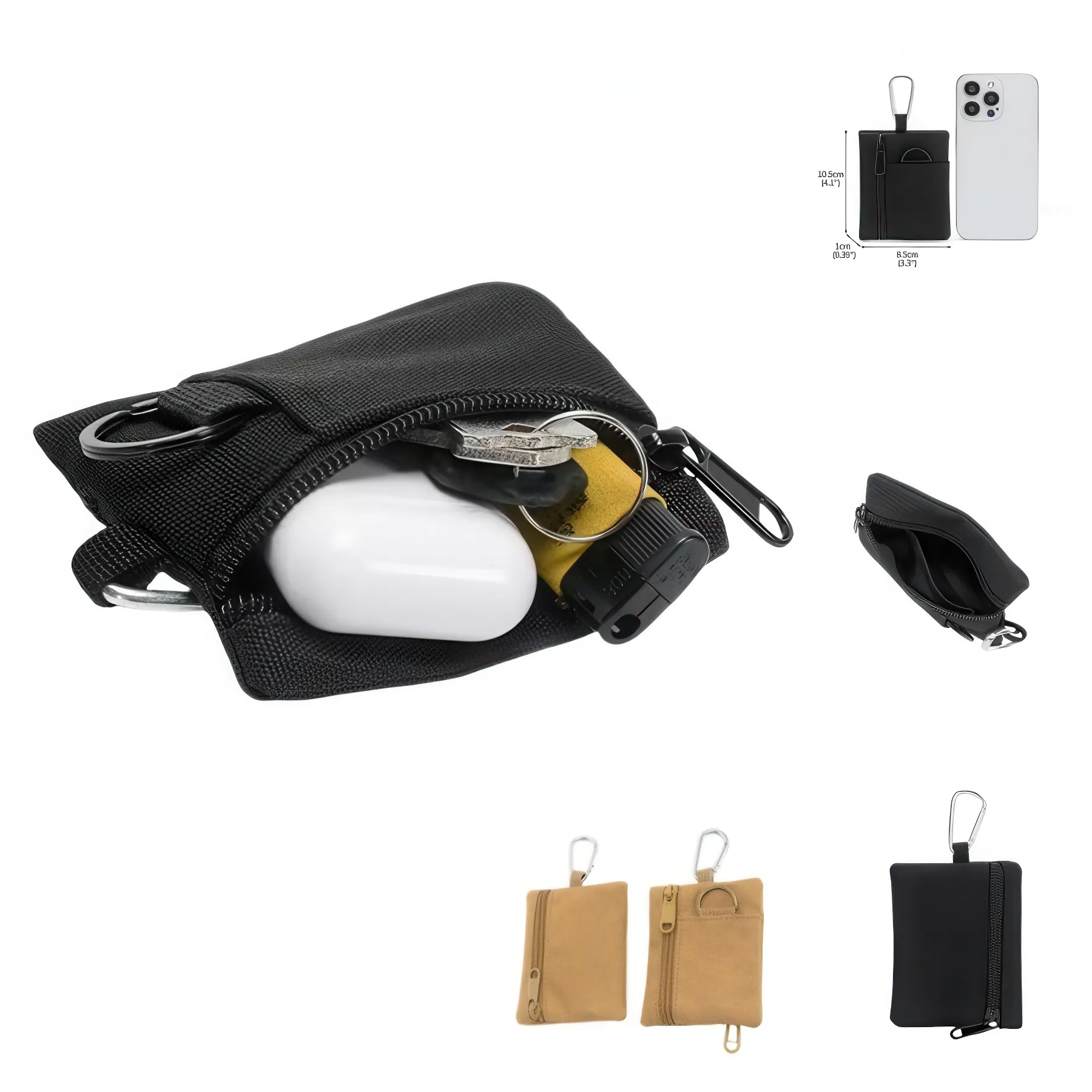 Mini Fishing Coin Earphone Wallet 3
