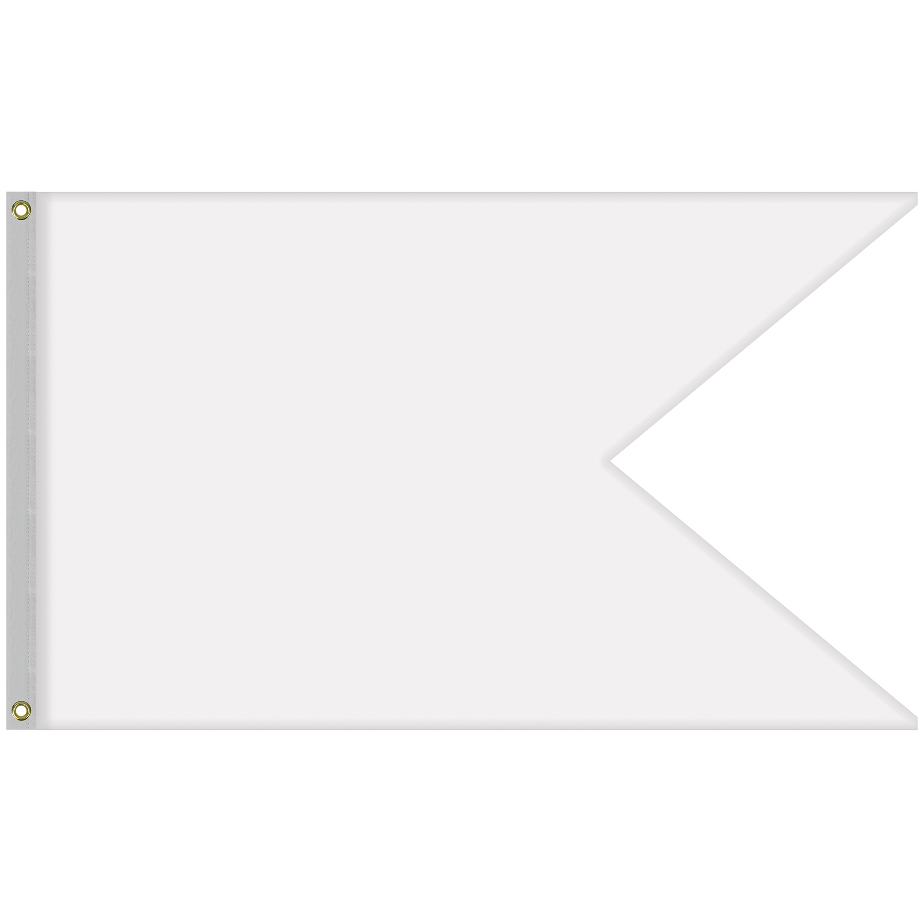 Single Reverse Knitted Polyester Guidon Boat Flag (36"x60") 3