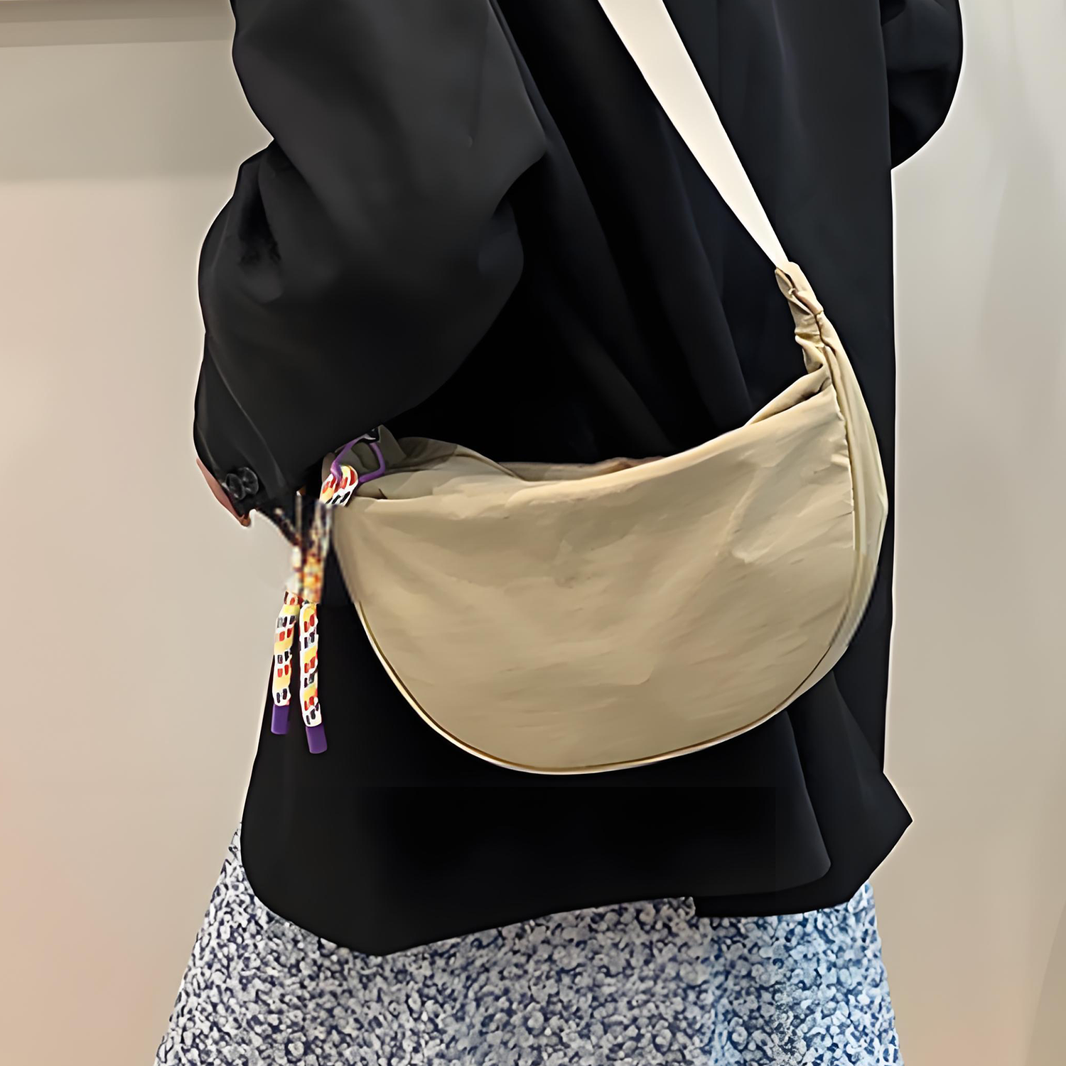 Large-Capacity Nylon Single-Shoulder Cross-body Bag 2