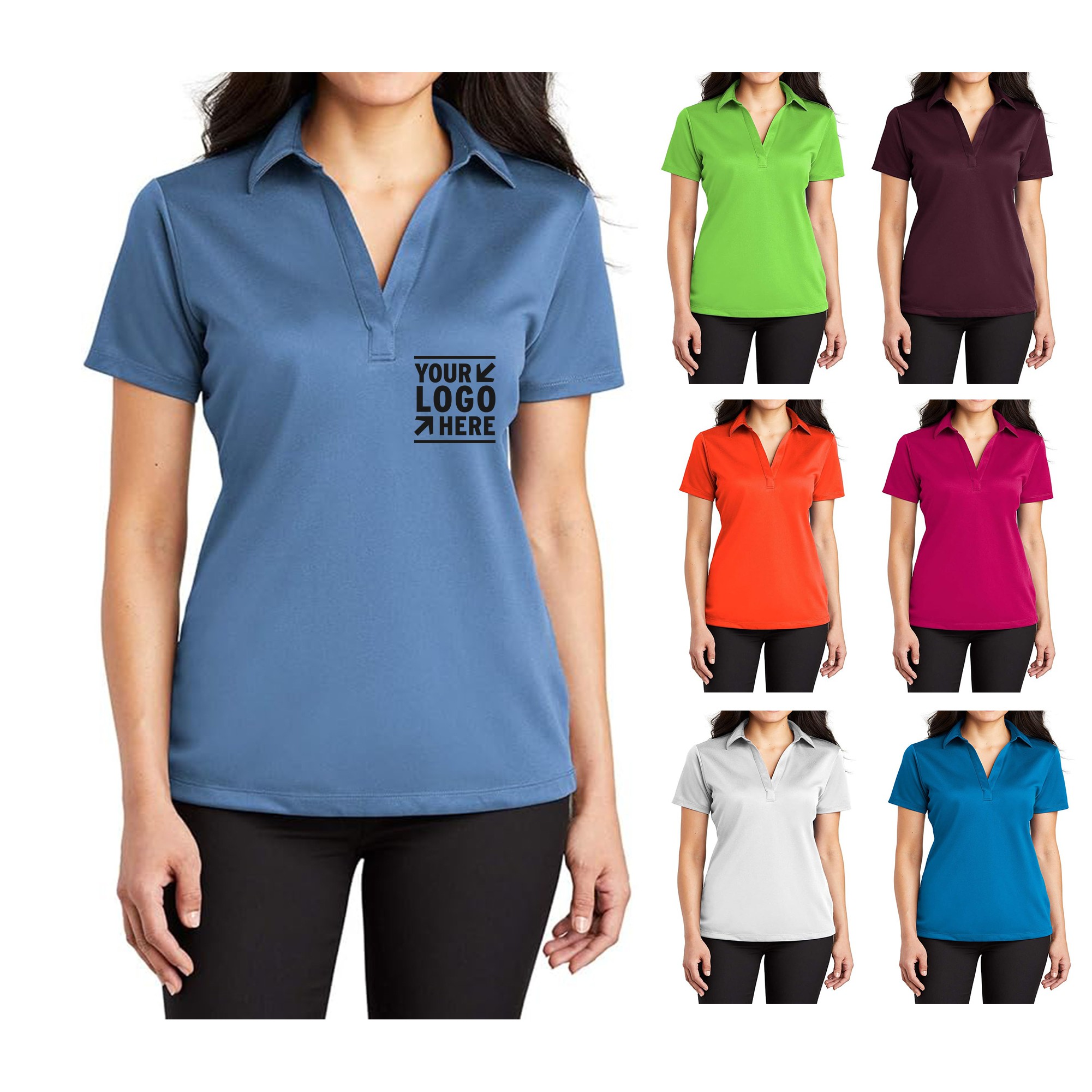 Women's Casual Polo Shirt 3