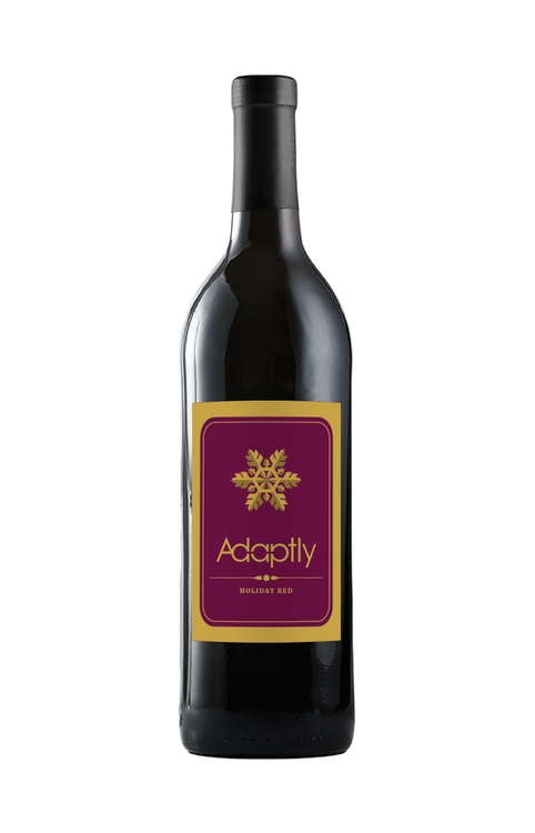 Labeled Cabernet Sauvignon Red Wine with Full-Color Custom Label 1