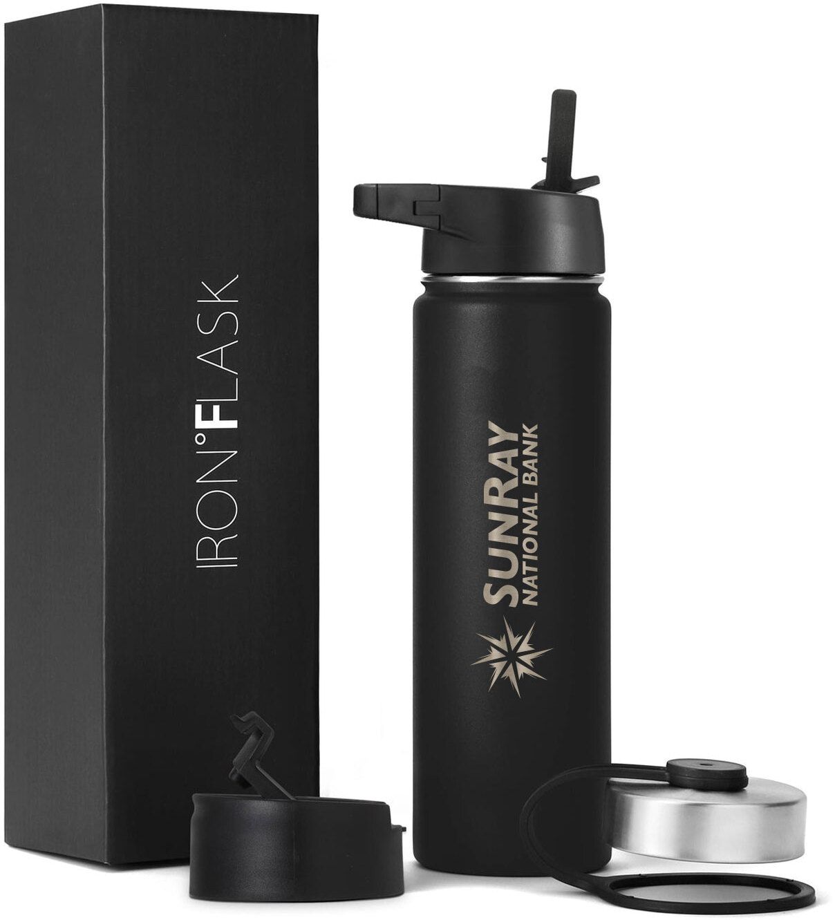 IRON FLASK WIDE MOUTH WATER BOTTLE 22 OZ 19