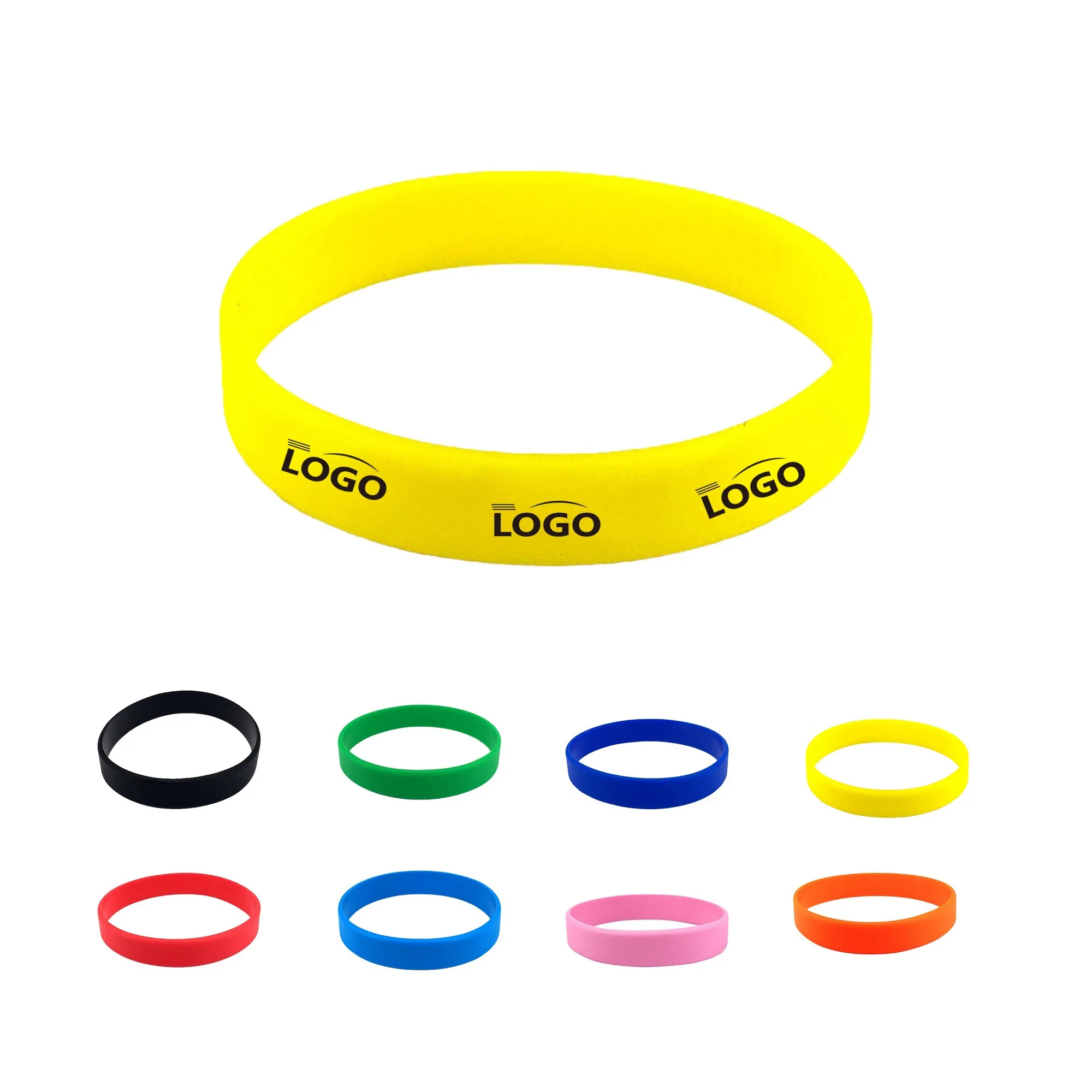 Rubber Bracelets MOQ 100PCS 12