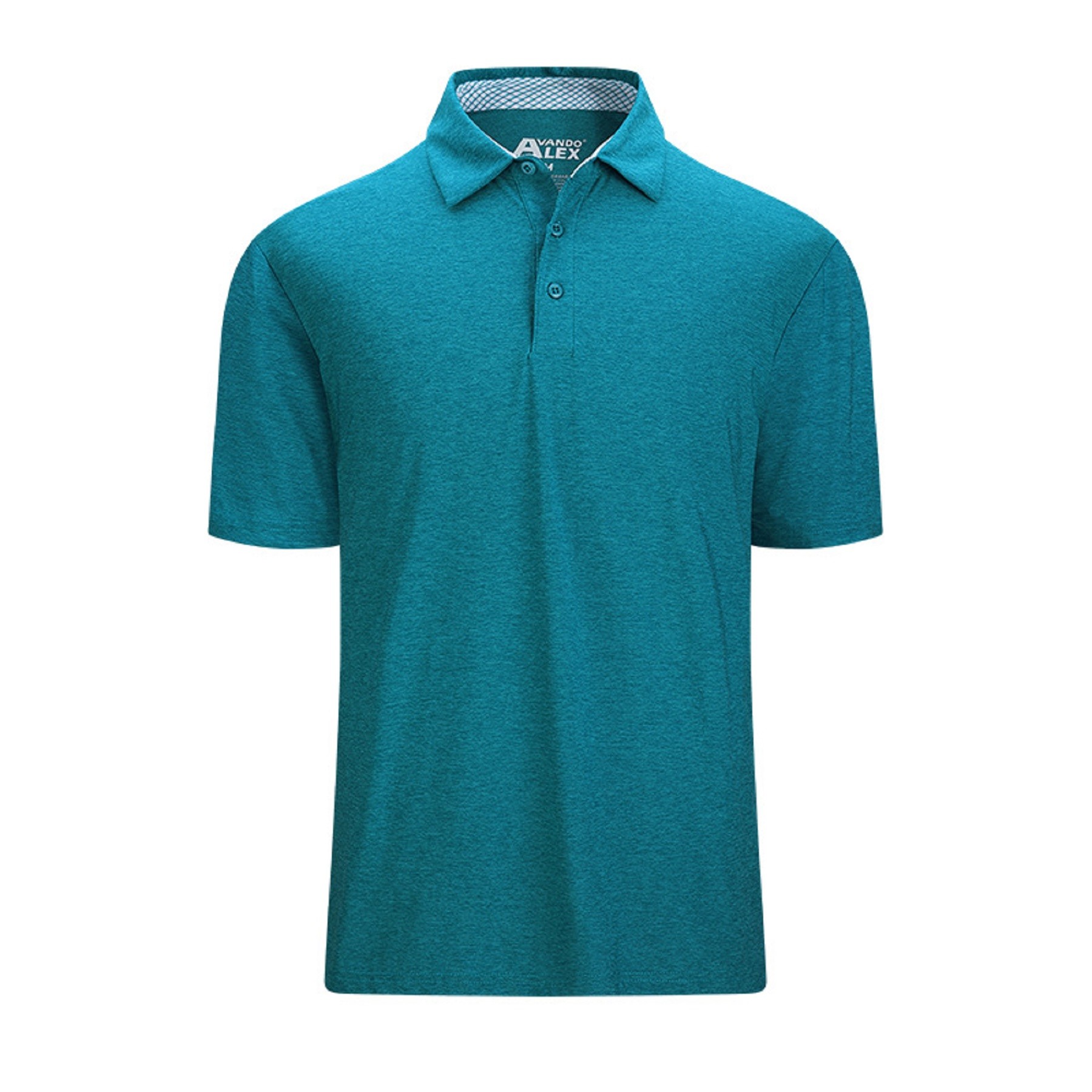 Moisture Wicking Quick-Dry Short Sleeve Casual Polo Shirts 7