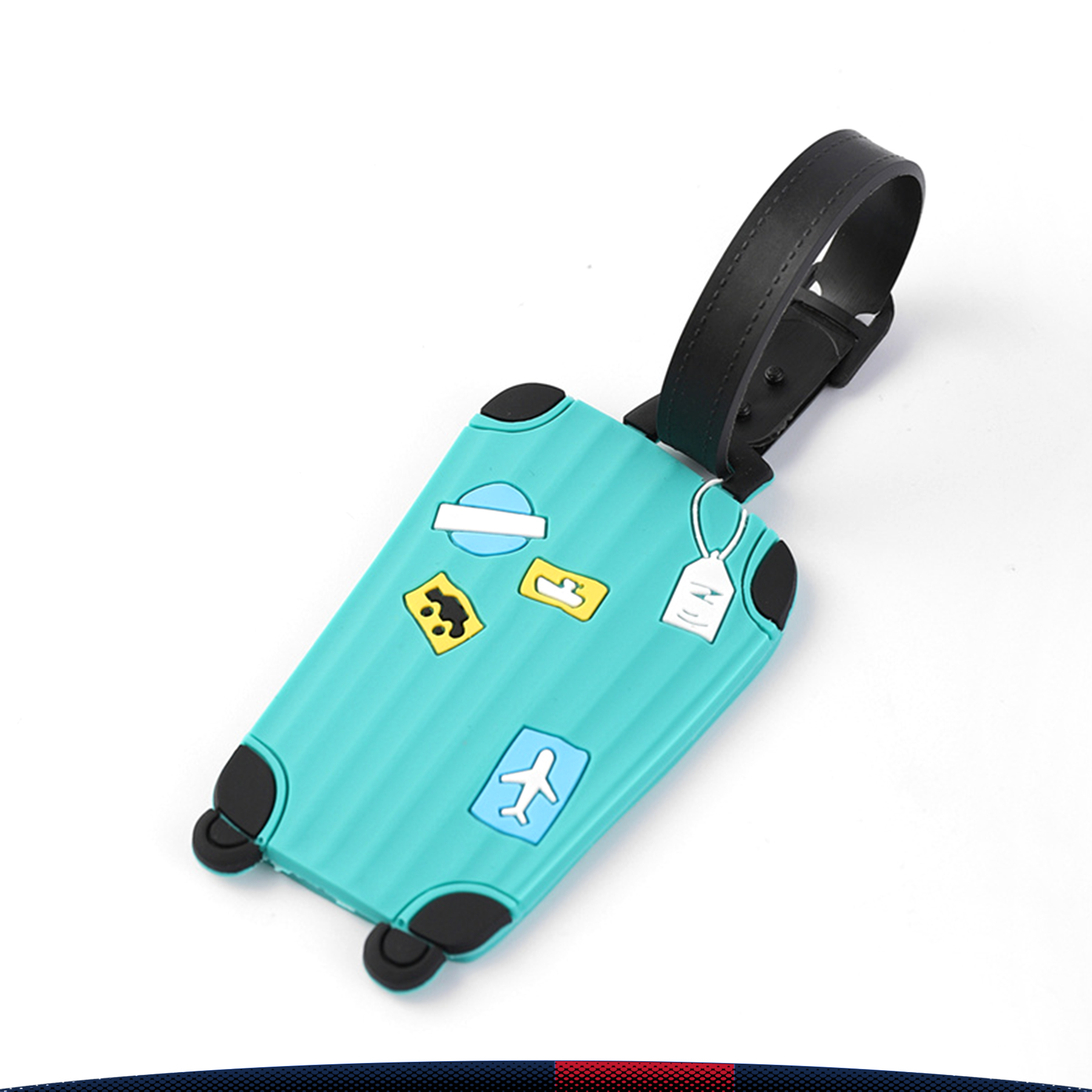 Cartoon Silicone Luggage Tag 5
