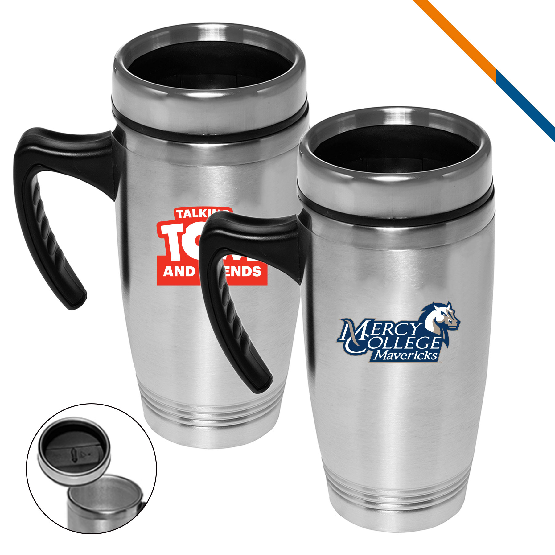Andi Stainless Steel Travel Mug - 16 OZ. 5