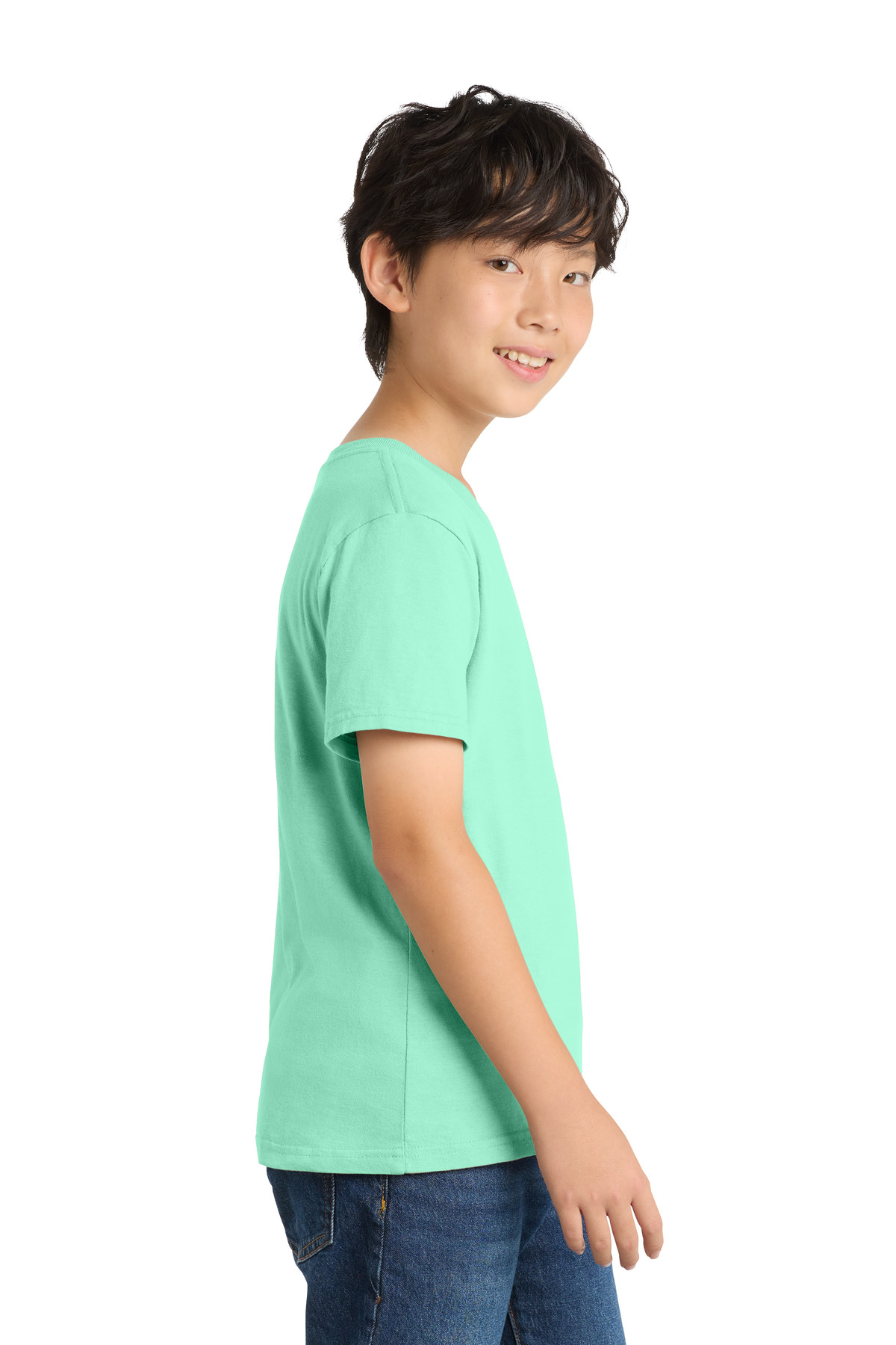 Port & Co Youth Beach Wash Garment-Dyed Tee. PC099Y 182