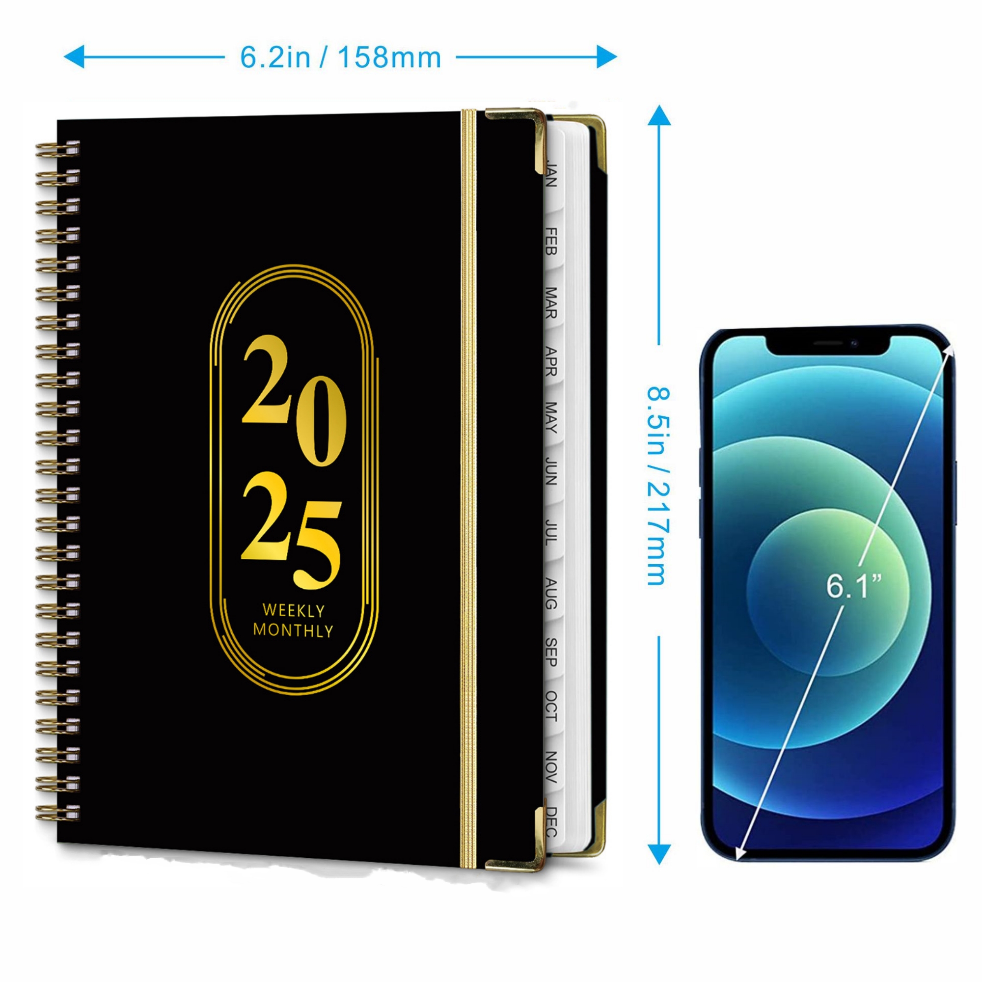 Weekly Monthly Planner 2025 5