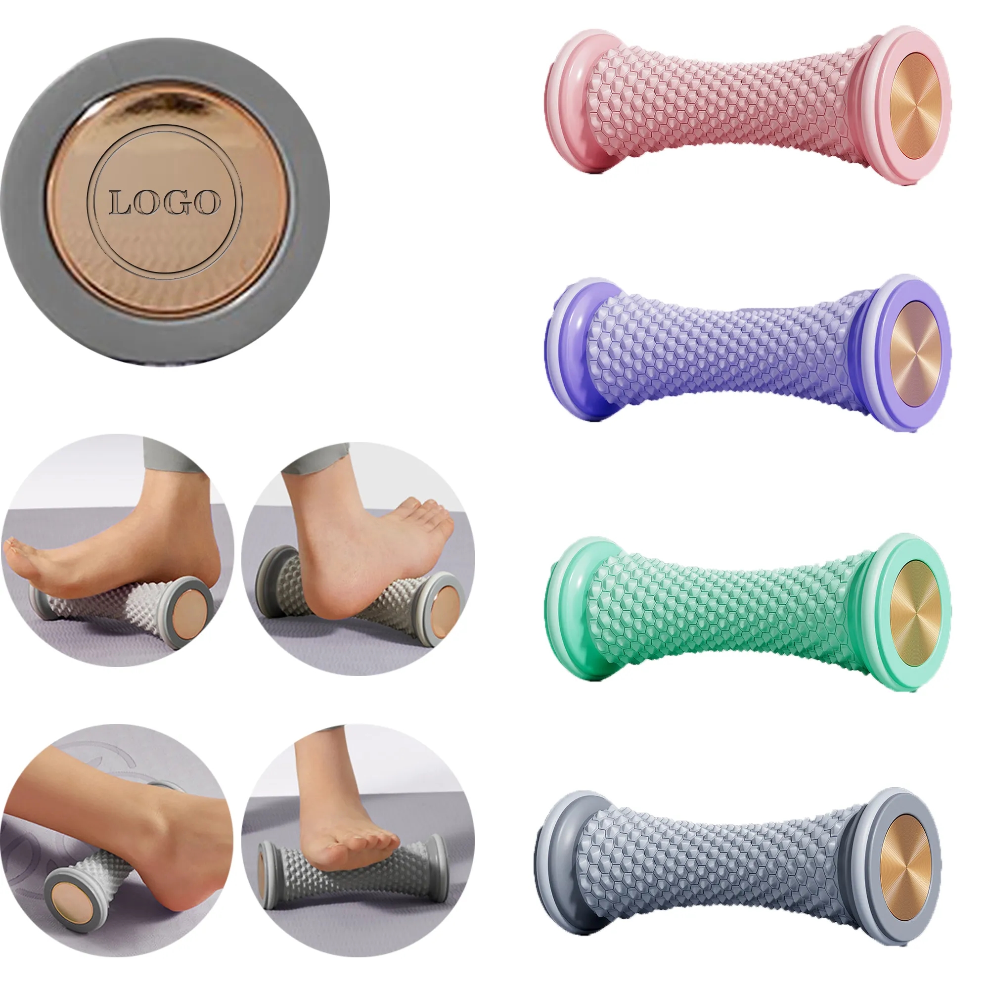 Custom Logo Plantar Fasciitis Roller Massager
