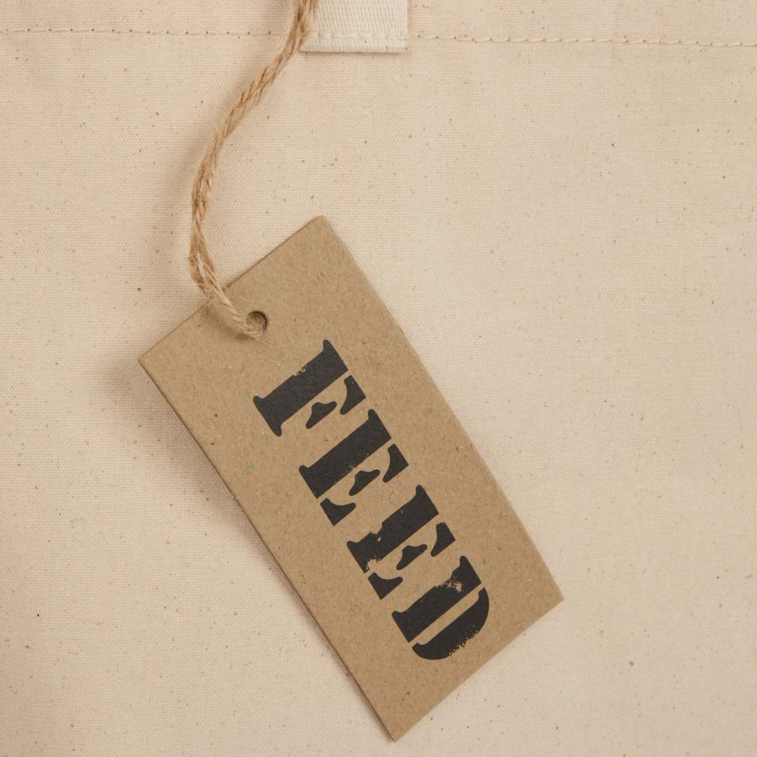 FEED Organic Cotton Shopper Tote 14
