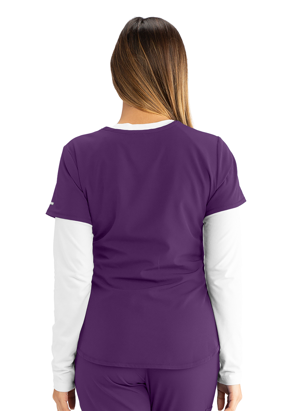 Skechers - Women's Three-Pocket Curved V-Neck Breeze Scrub Top 38