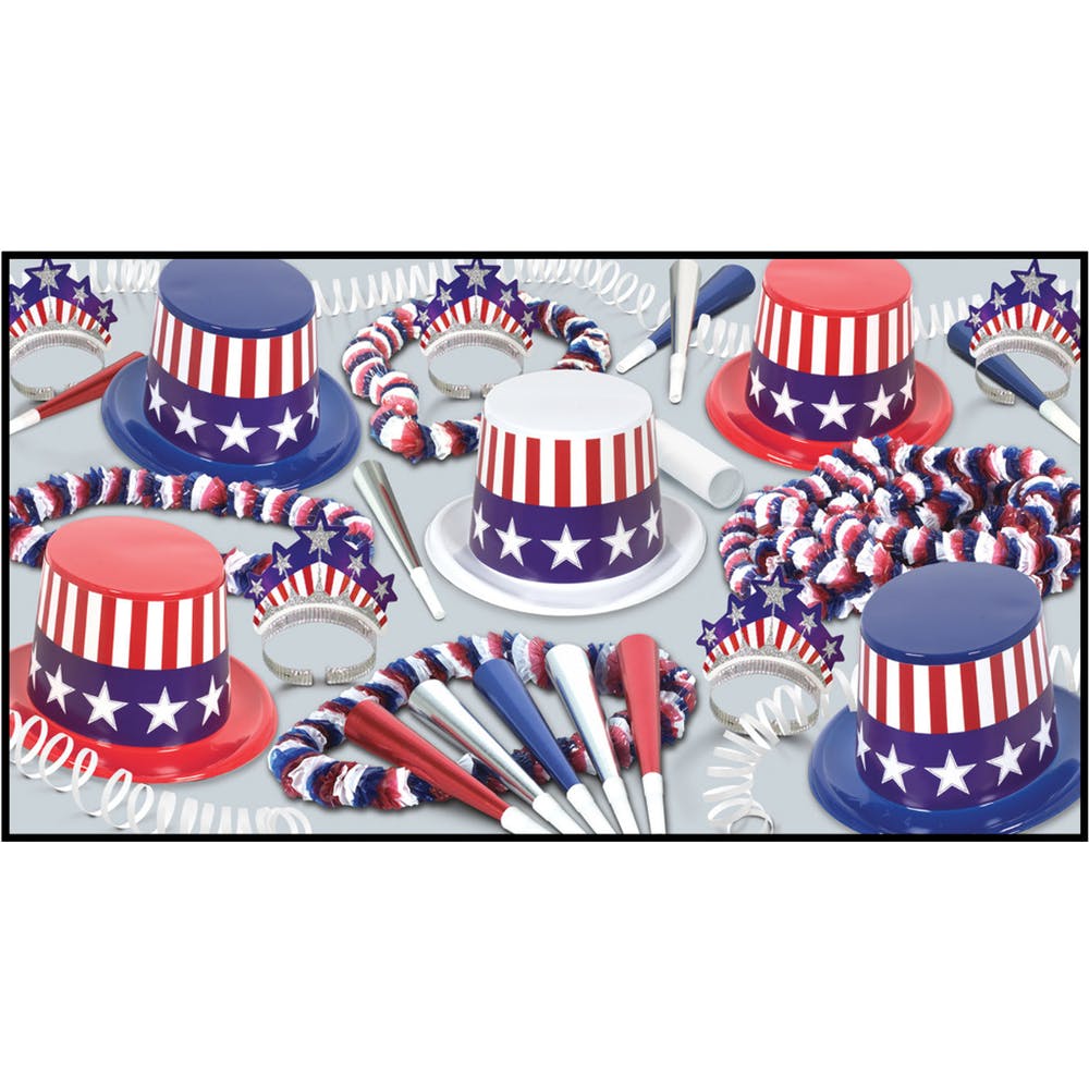 Patriotic Party Set - 50 Guests 1