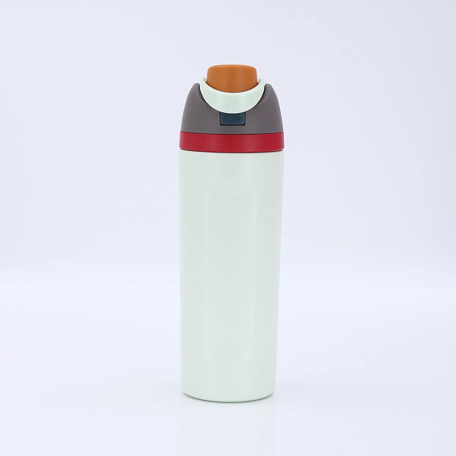 16 Oz. Leak Proof Spout Lid Water Bottle with Straw 11