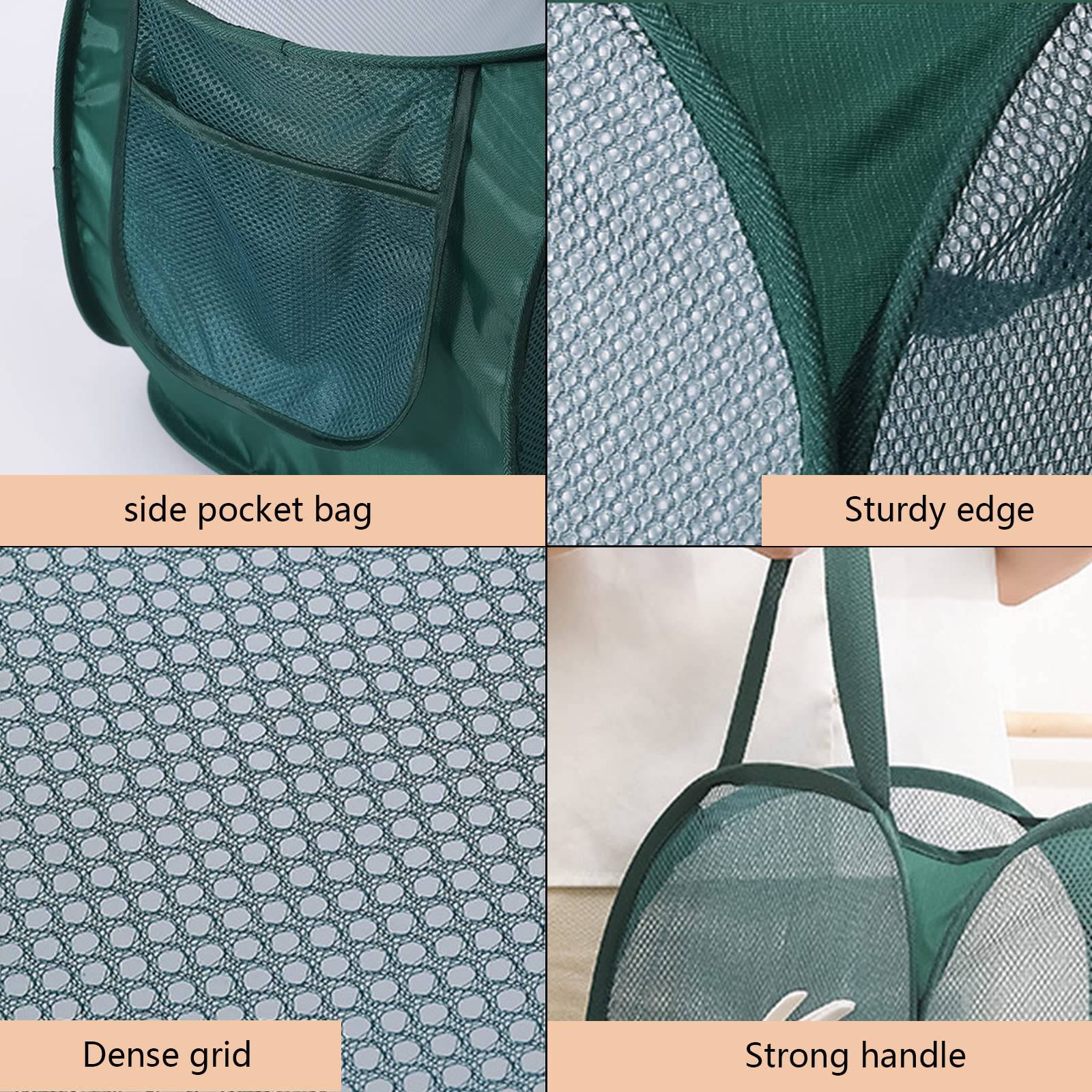 Foldable Bathroom Storage Basket - Home Laundry Hamper 4