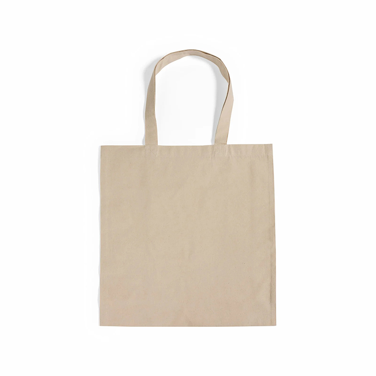 6 oz. Econo Cotton Tote Bag - Natural 2