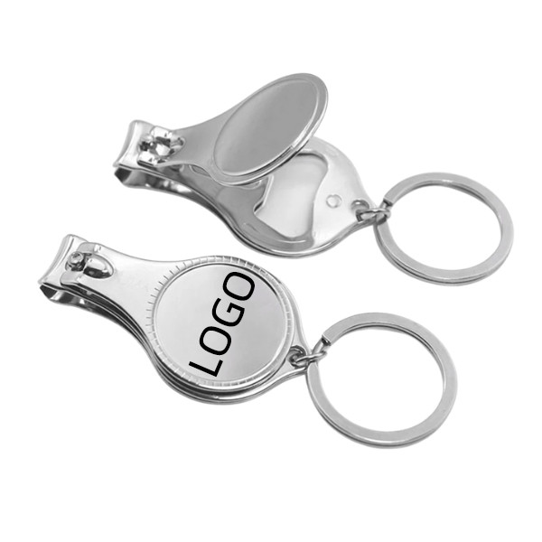 Bottle Opener W/ Nail Clipper and Keyring 1