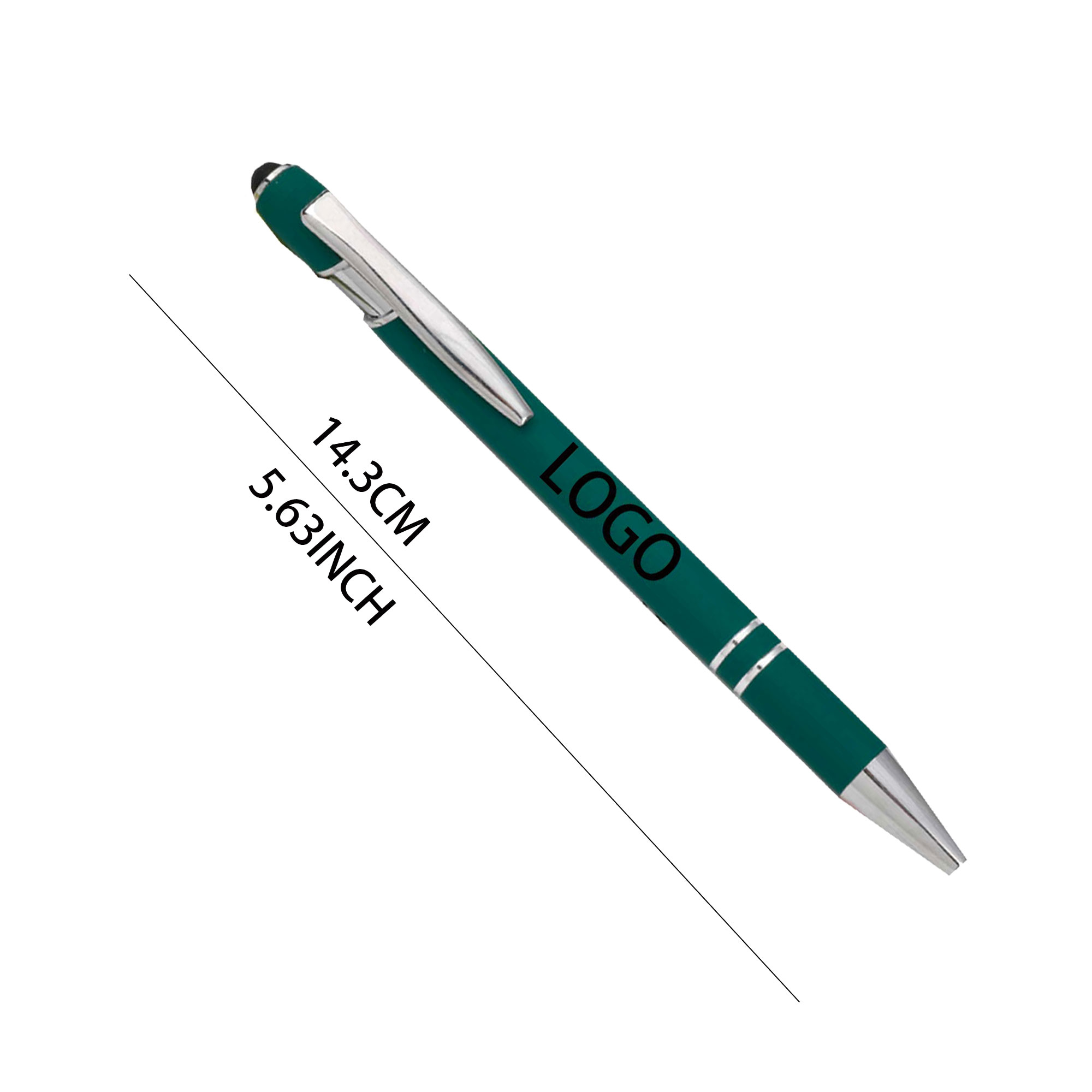Capacitive Tip Aluminum Ballpoint Pen 3