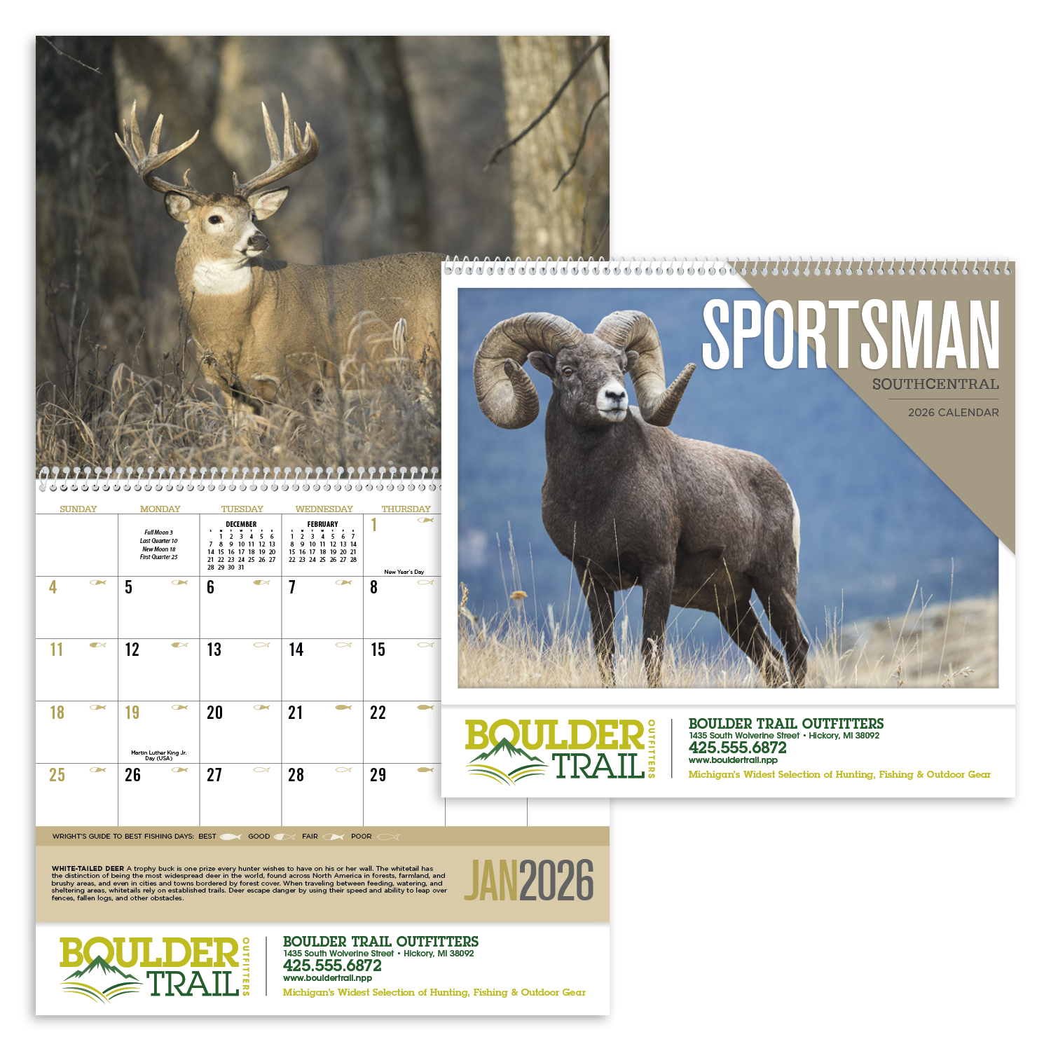 Triumph® Calendars Southcentral Sportsman Calendar 52