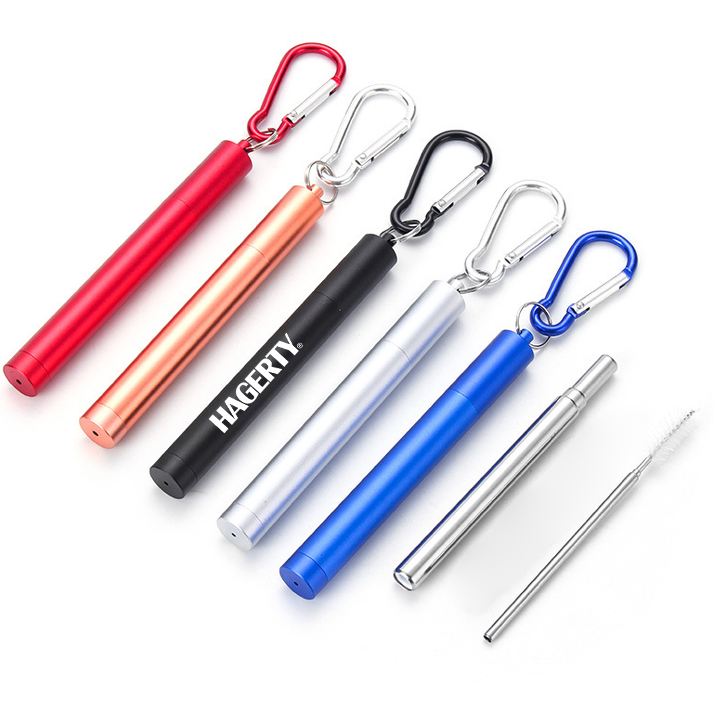 Portable Retractable Straw Set 1