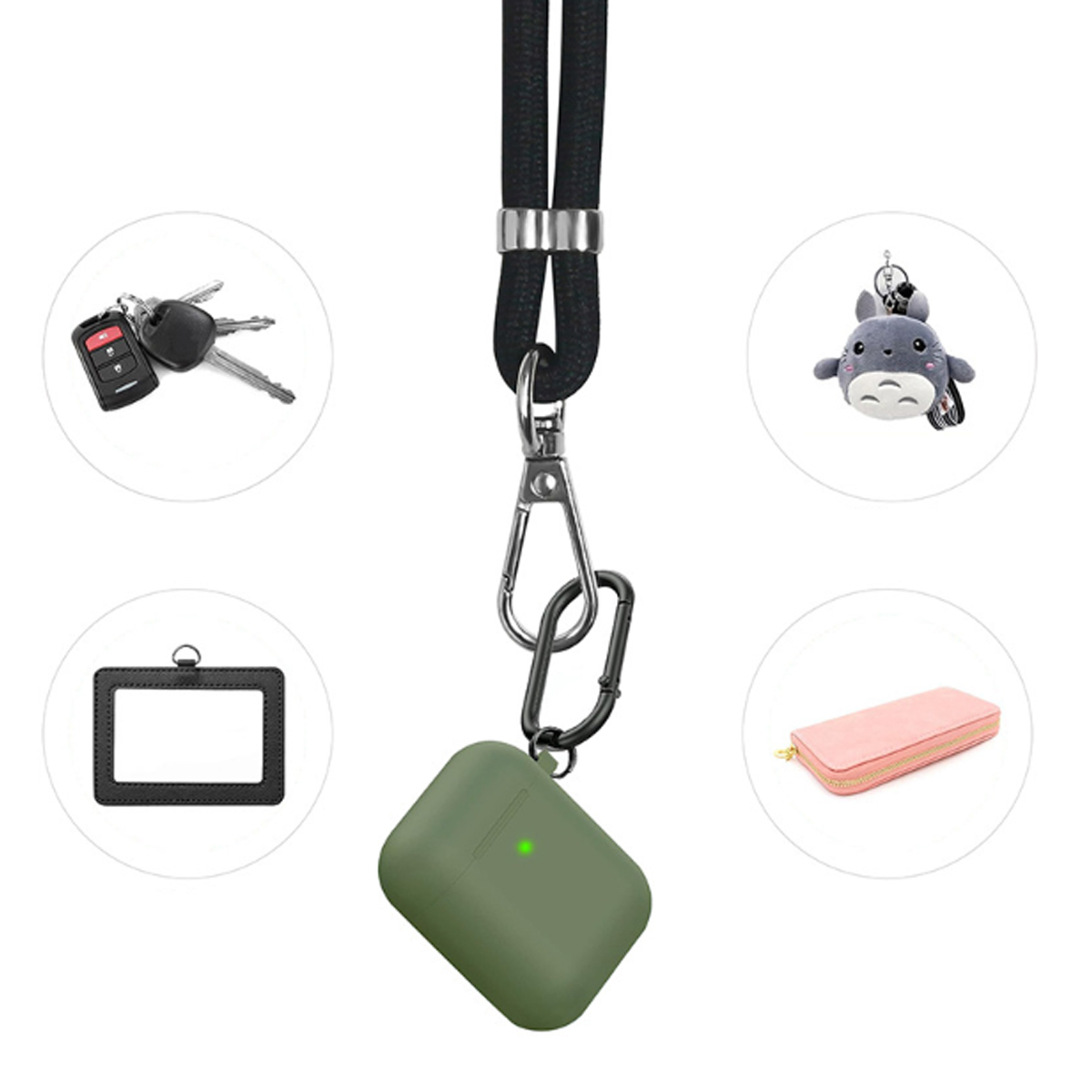 Phone Lanyard Strap with Patch 5